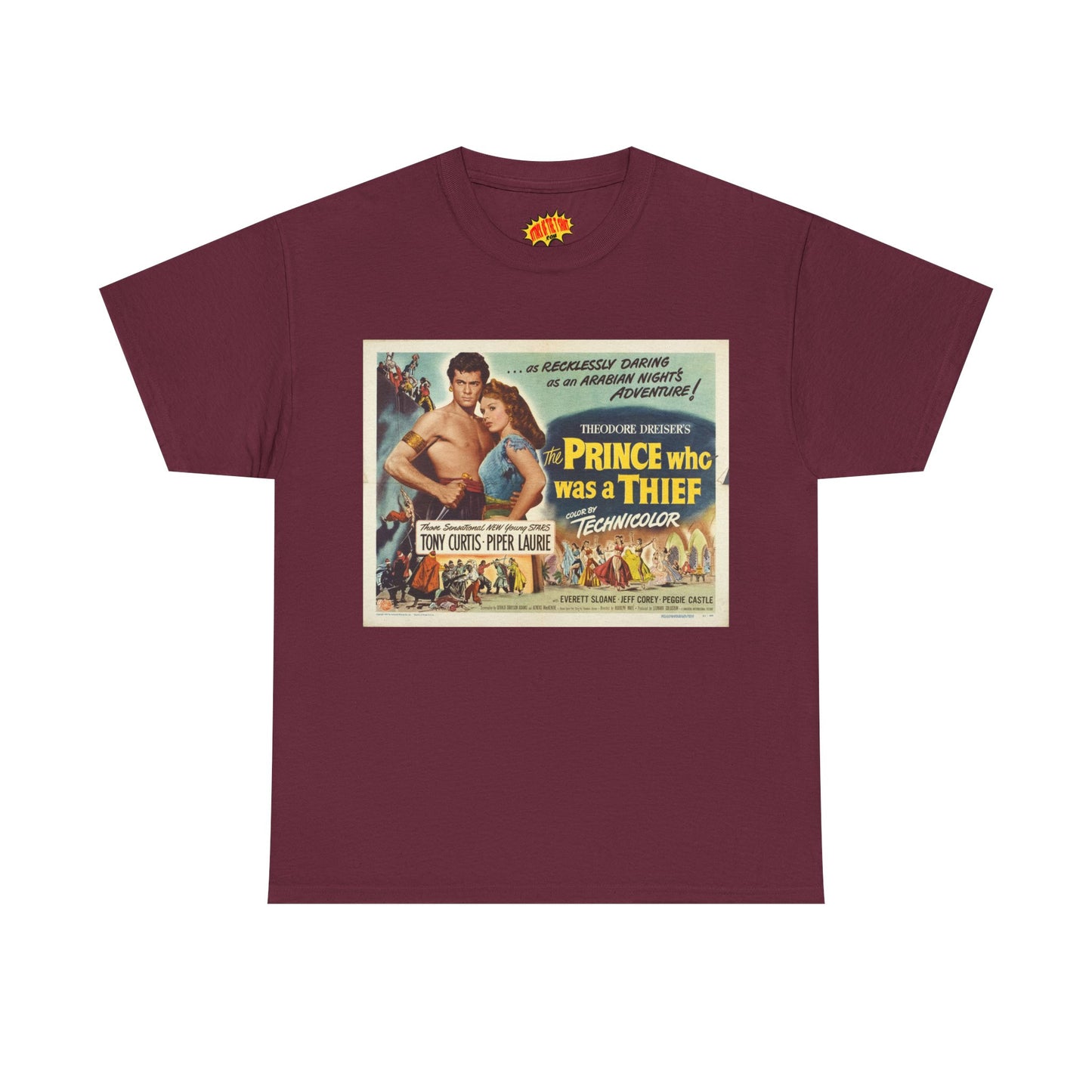 The Prince Who was a Thief Movie Poster T-Shirt *Multiple Colors*