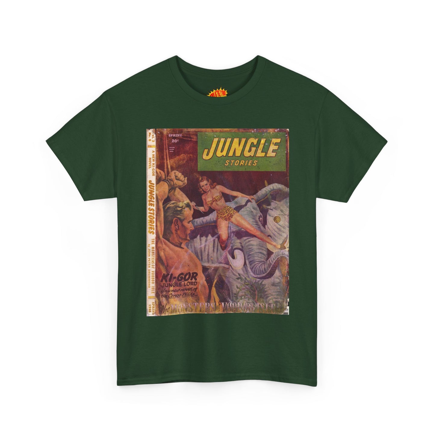 Jungle Stories Vol 3 No. 6 Comic Tee Shirt *Multiple Colors*