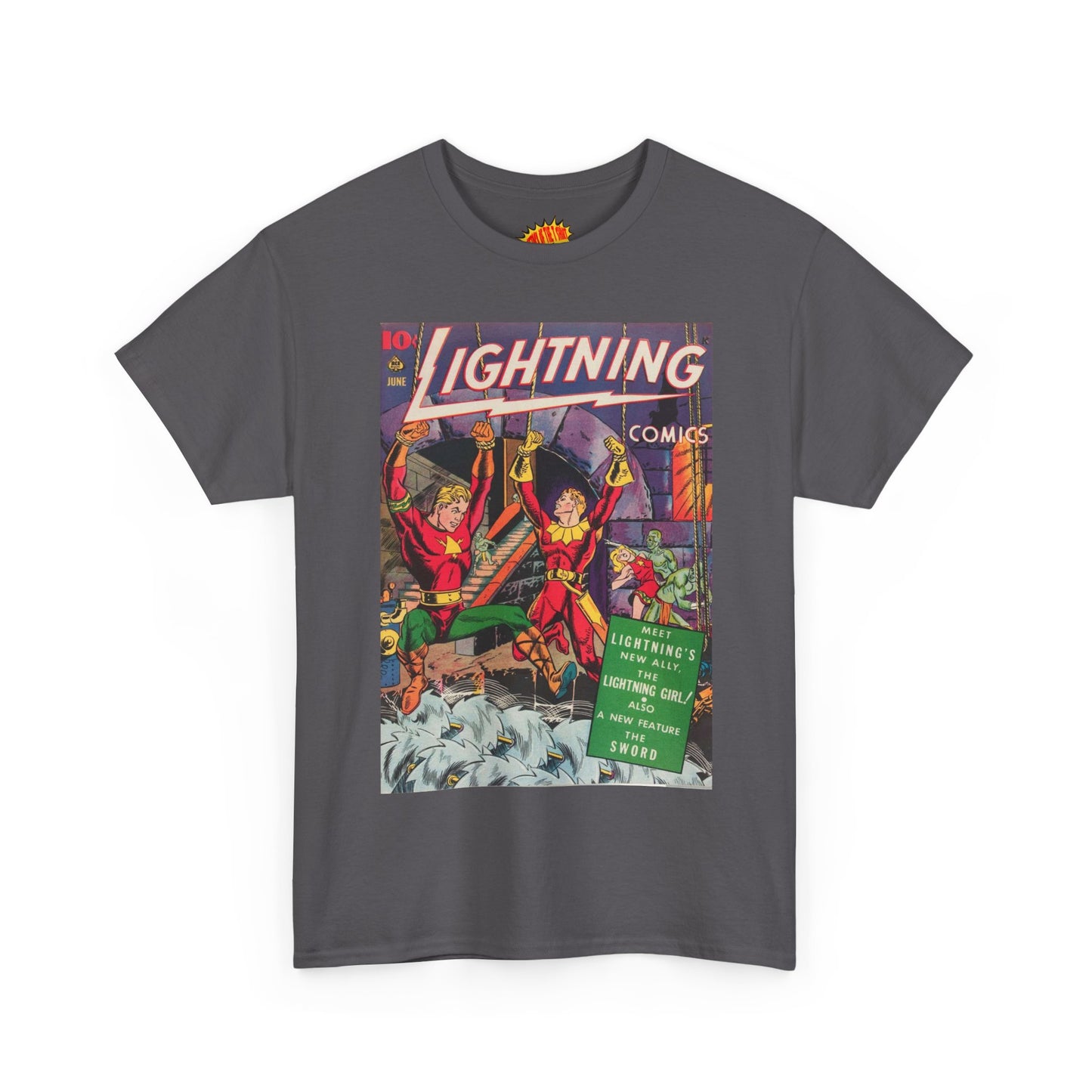 Lightning Comics June Comic Tee Shirt *Multiple Colors*
