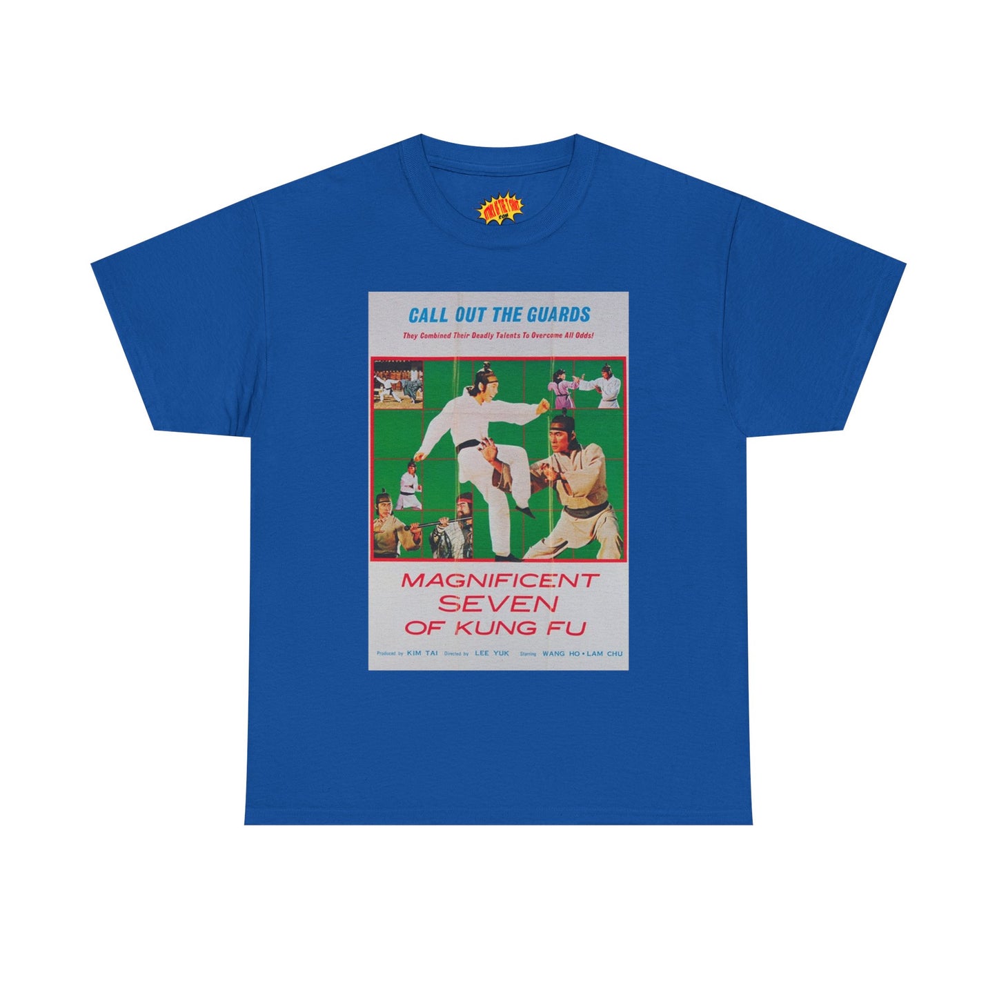 Magnificent Seven of Kung-Fu Movie Poster T-Shirt *Multiple Colors*