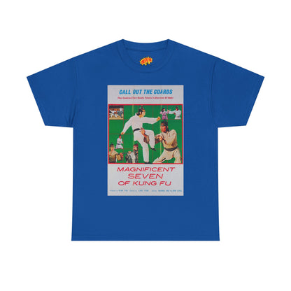 Magnificent Seven of Kung-Fu Movie Poster T-Shirt