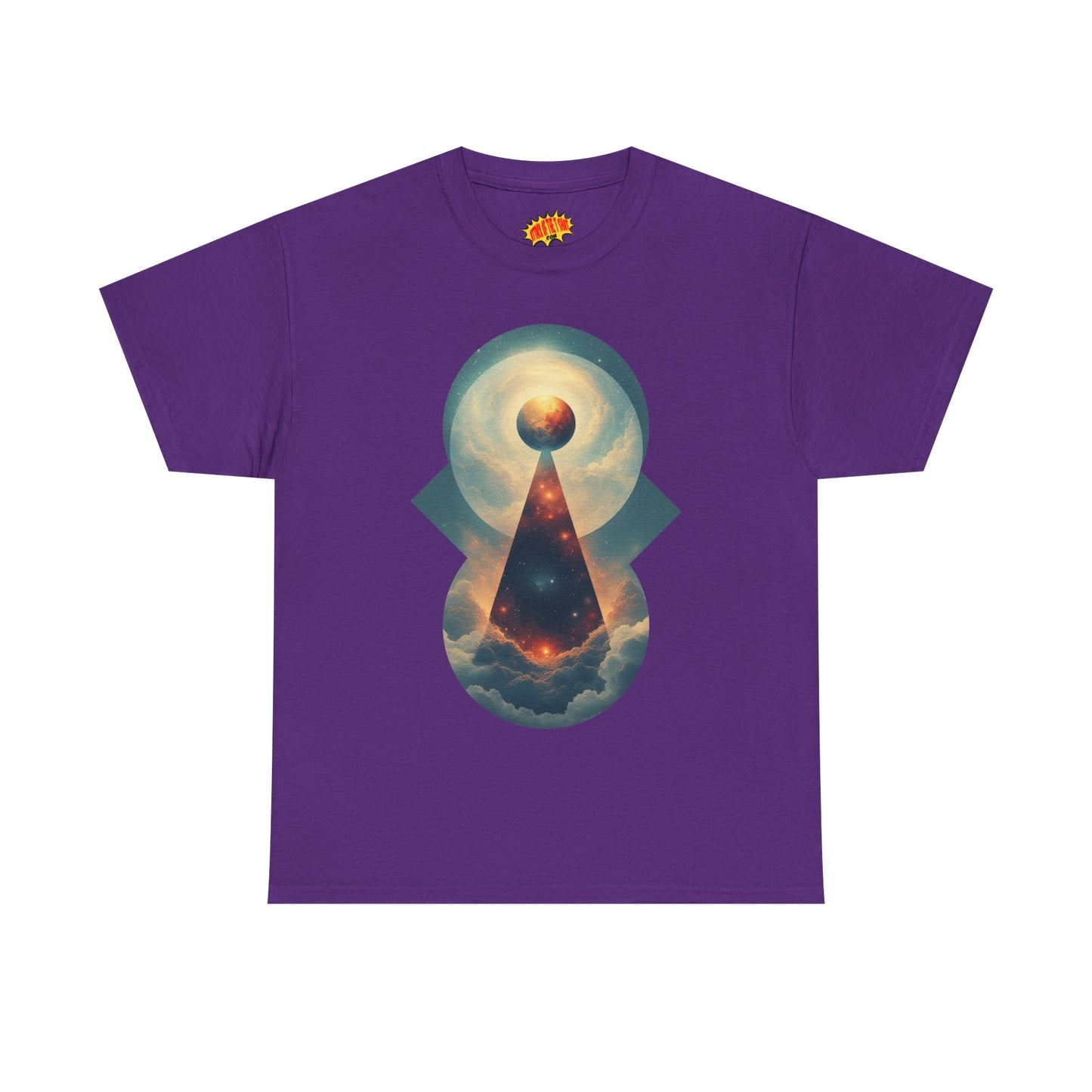 Geometric Galaxy Graphic Space Art Tee Shirt *Multiple Colors*