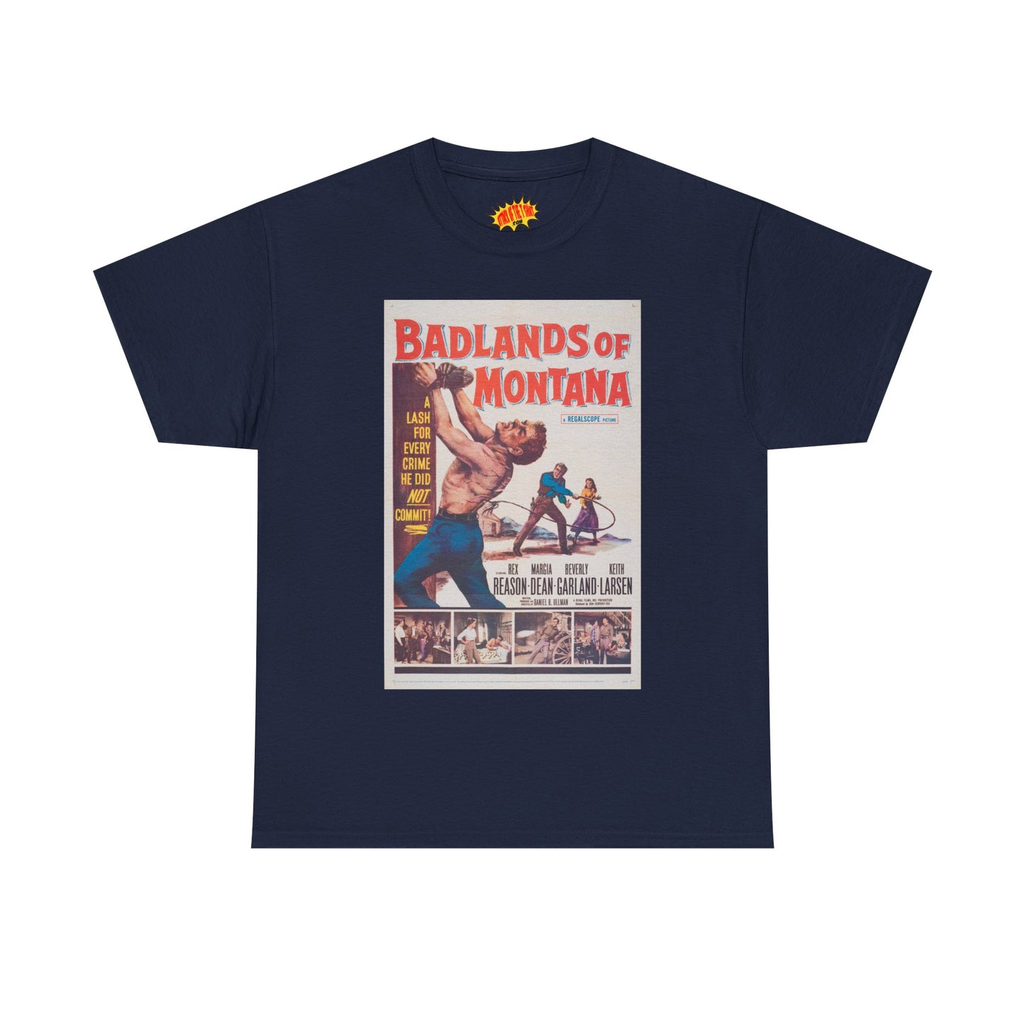 Badlands of Montana Movie Poster T-Shirt *Multiple Colors*