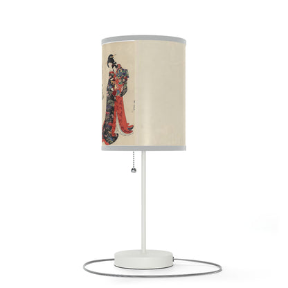 Flower Cart by Chikanobu Japanese Lamp Many Colors Available