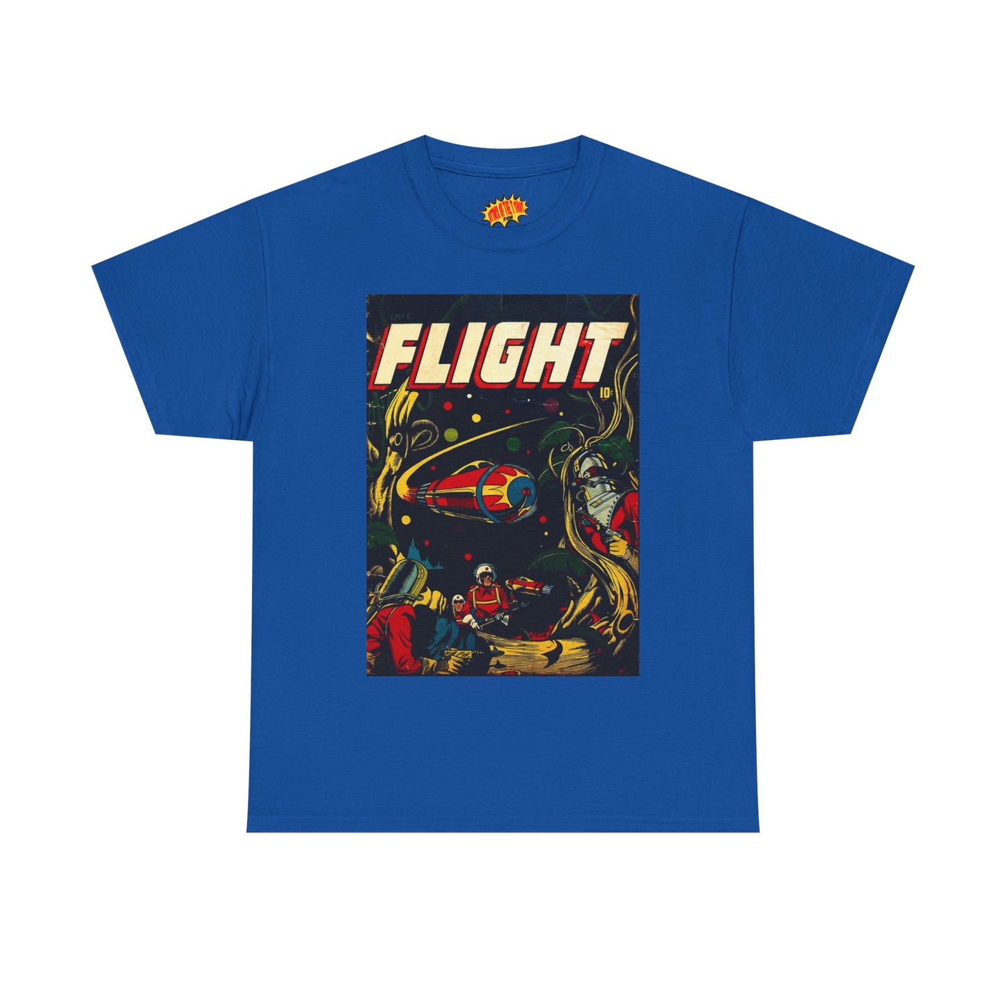 Captain Flight Comic Tee Shirt *Multiple Colors*