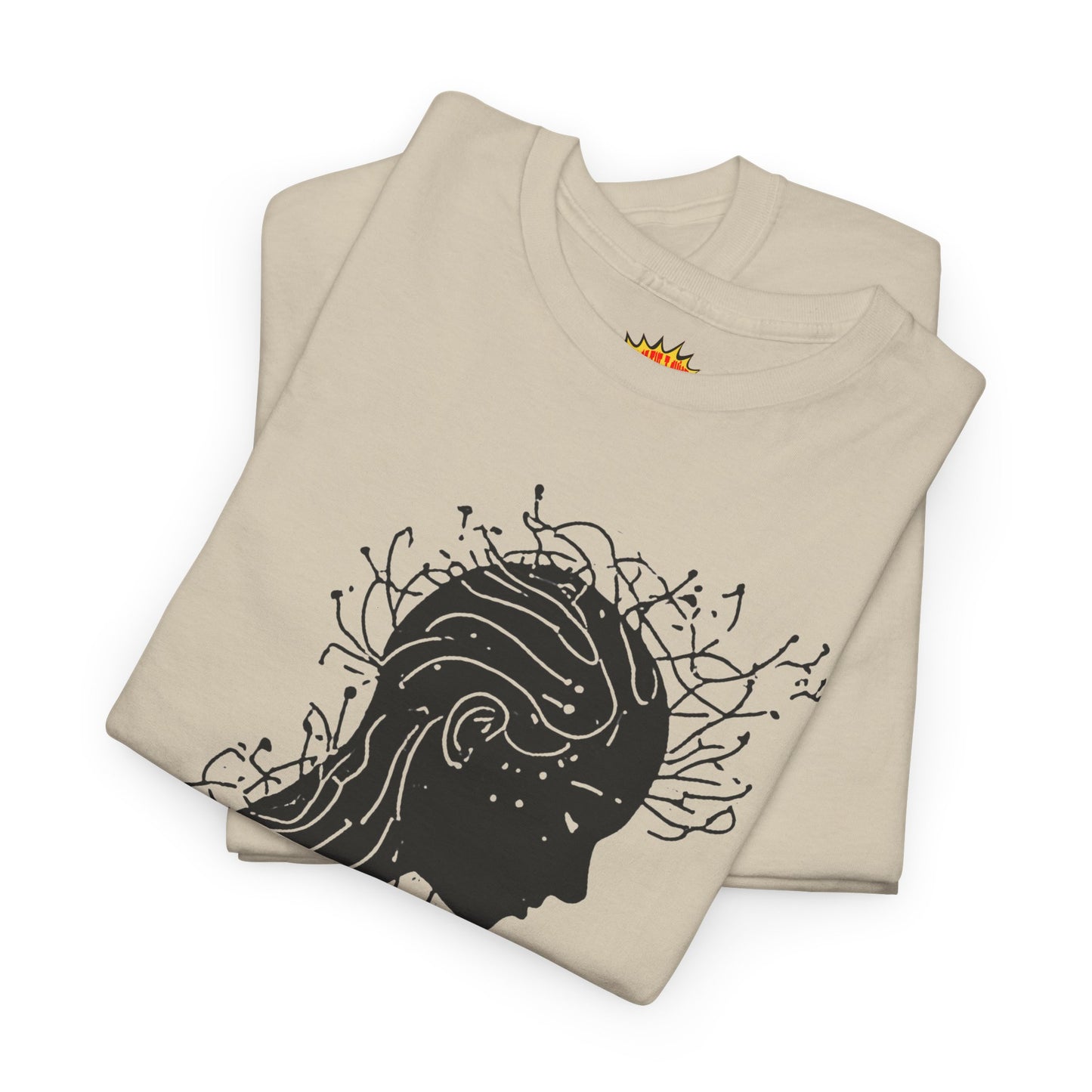 Human Silhouette Line Drawing Graphic Art Tee Shirt *Multiple Colors*