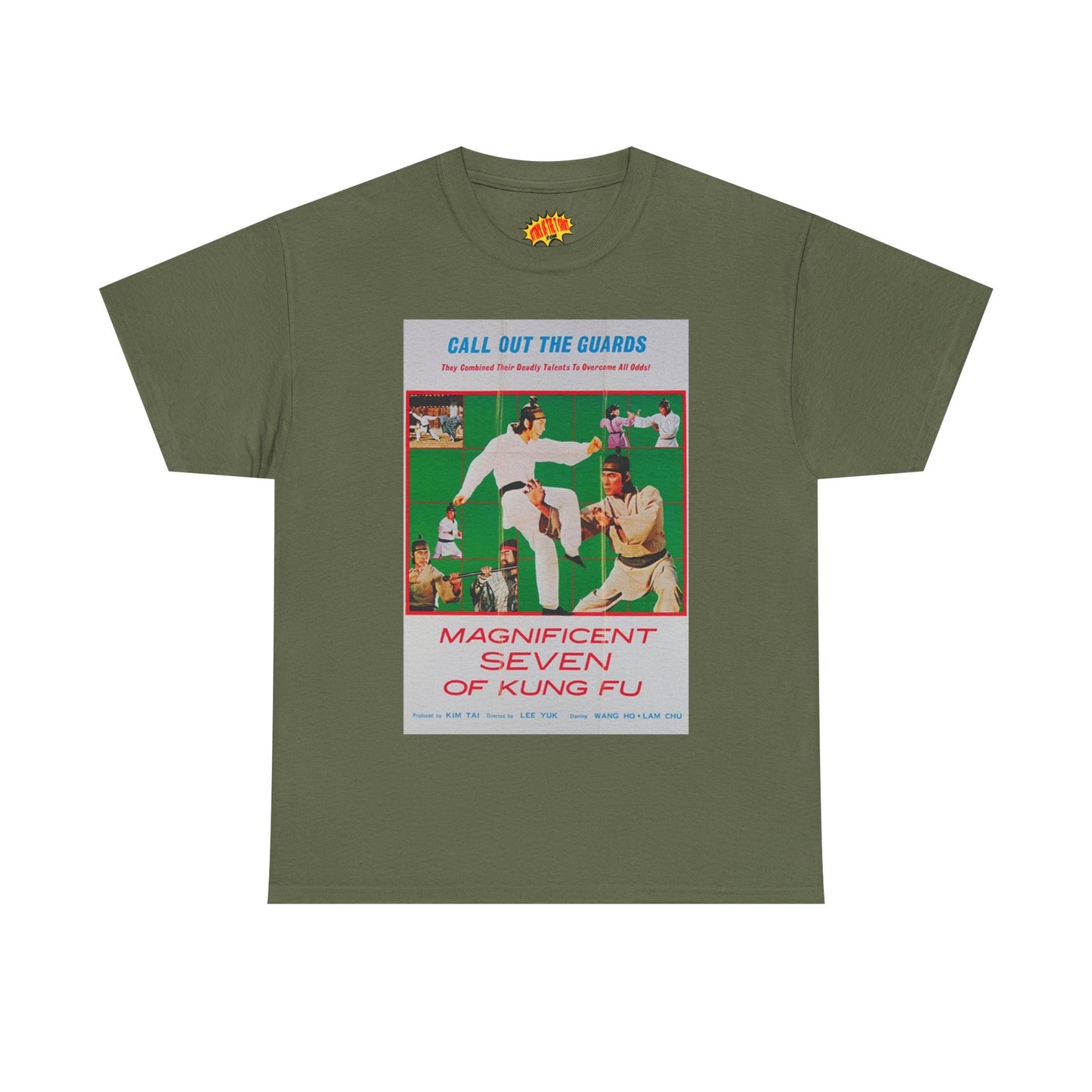 Magnificent Seven of Kung-Fu Movie Poster T-Shirt *Multiple Colors*