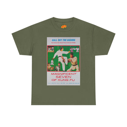 Magnificent Seven of Kung-Fu Movie Poster T-Shirt