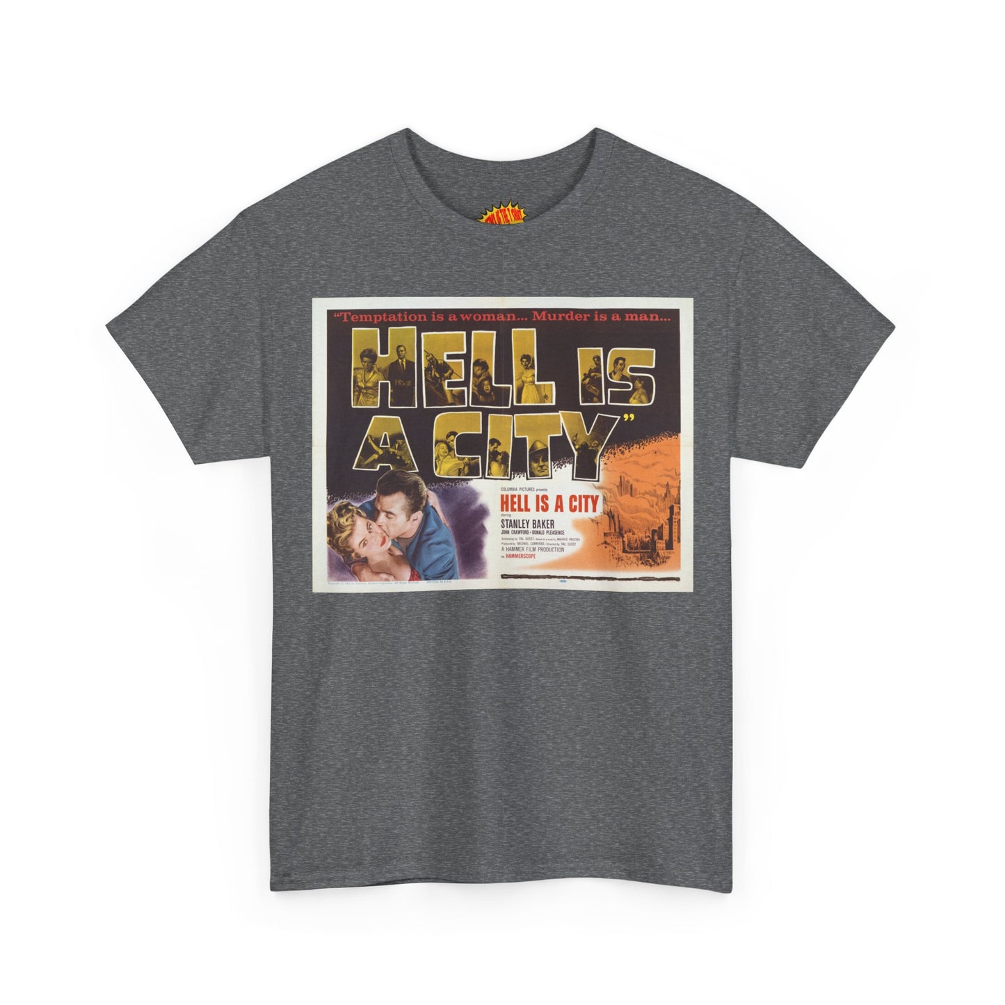 Hell is a City Movie Poster T-Shirt *Multiple Colors*