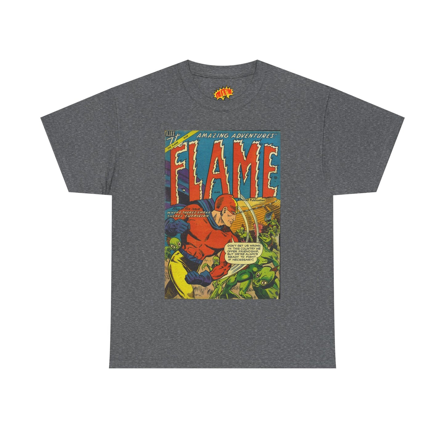 The Flame March Comic Tee Shirt *Multiple Colors*