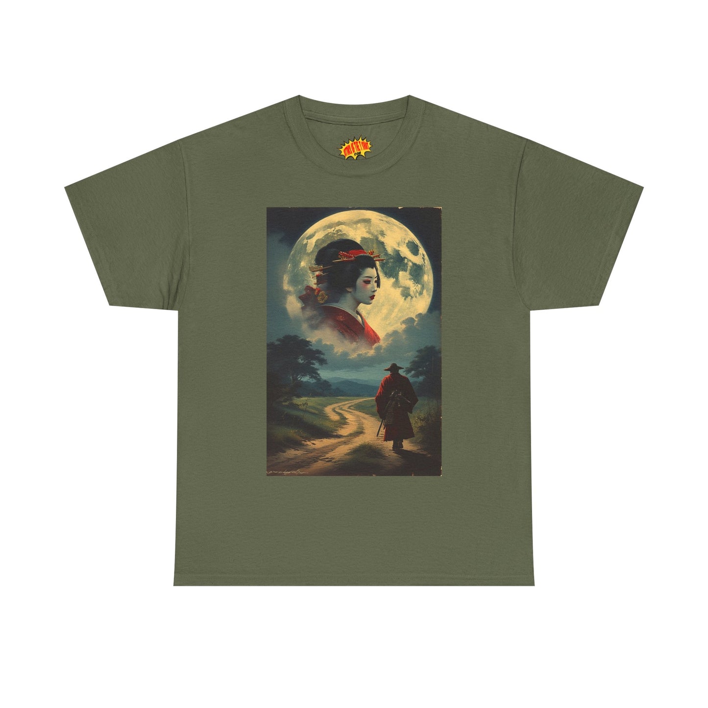 Traveller w/Full Moon Cloud Woman T-Shirt *Multiple Colors*