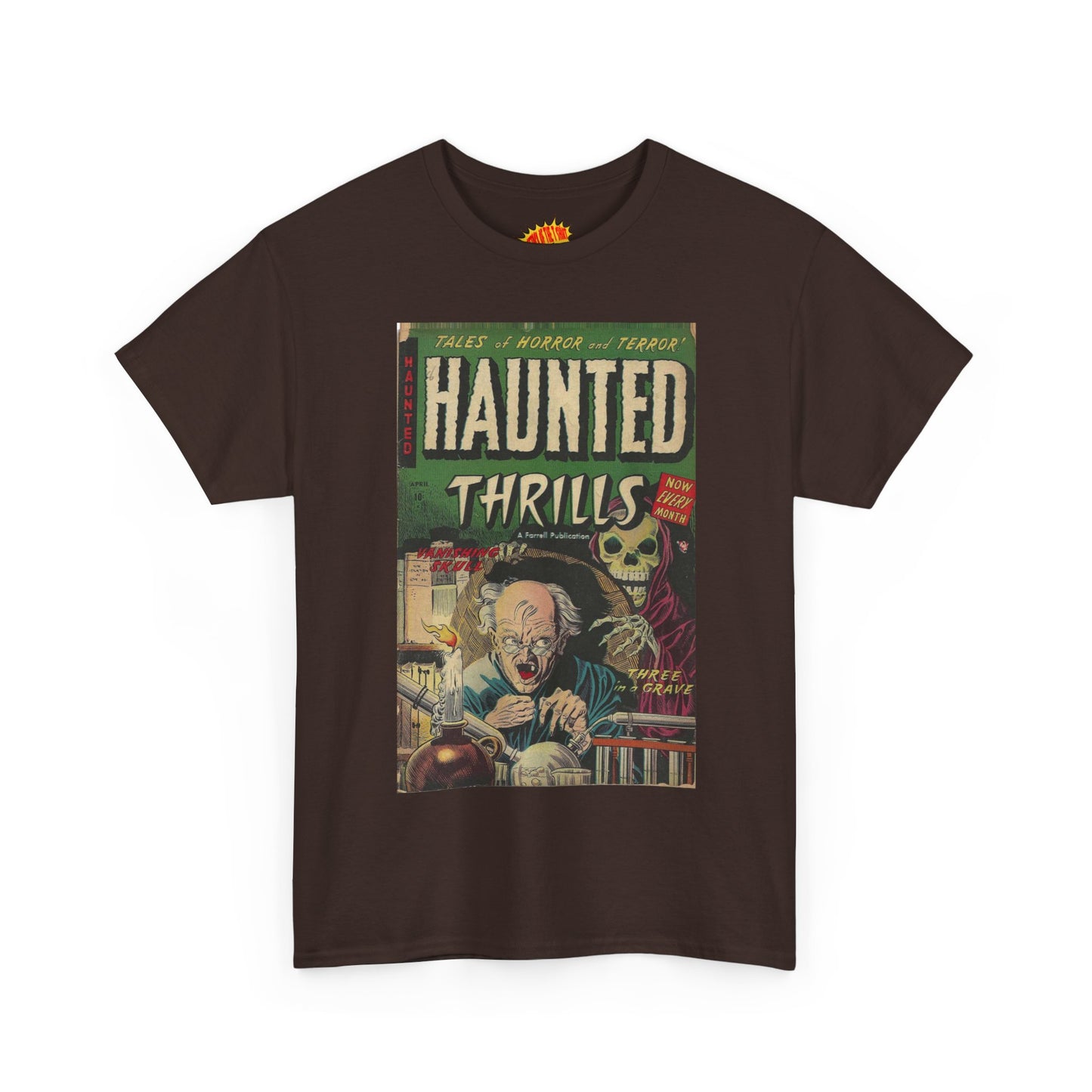 Haunted Thrills April Comic Tee Shirt *Multiple Colors*