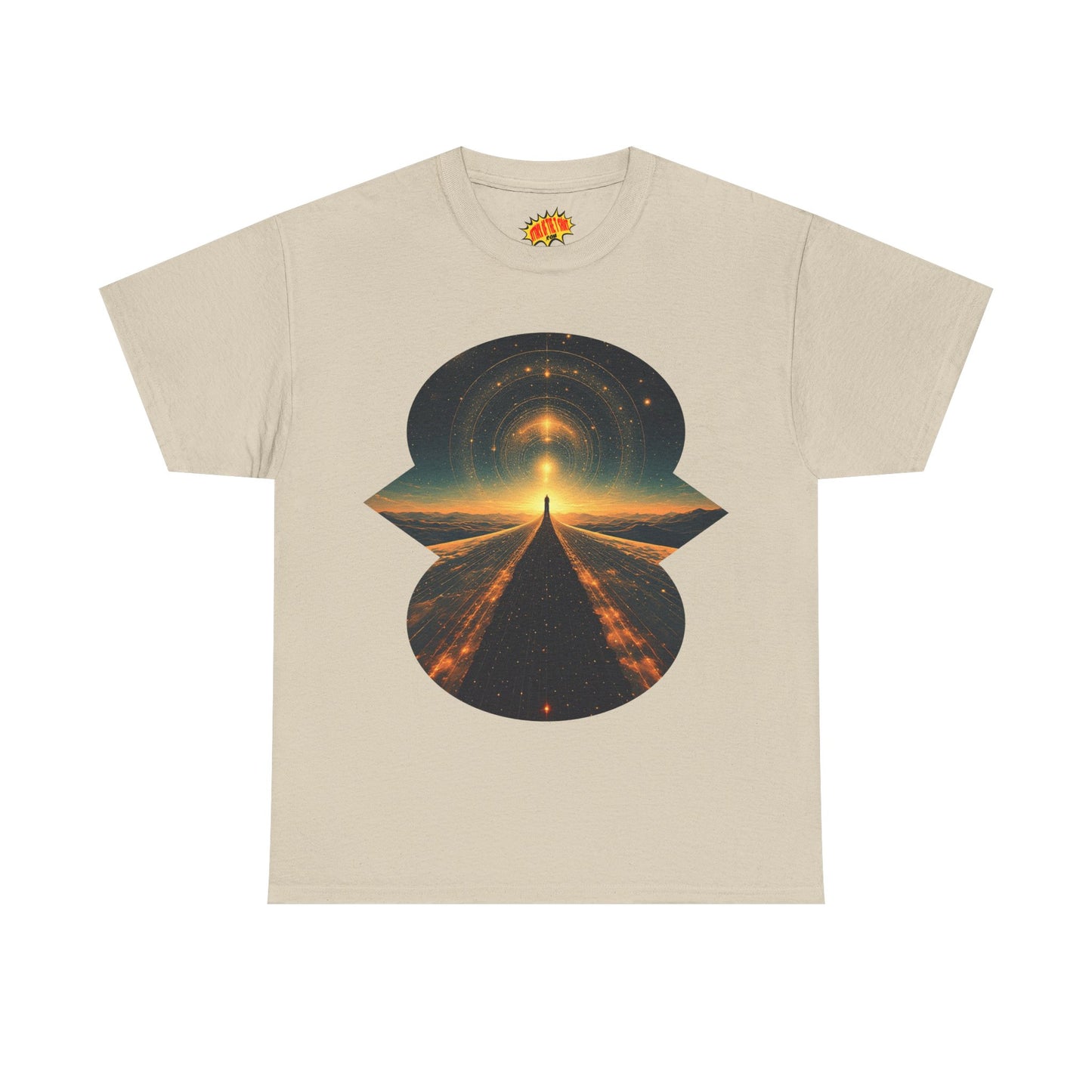 Cosmic Path Space Graphic Art Tee Shirt *Multiple Colors*