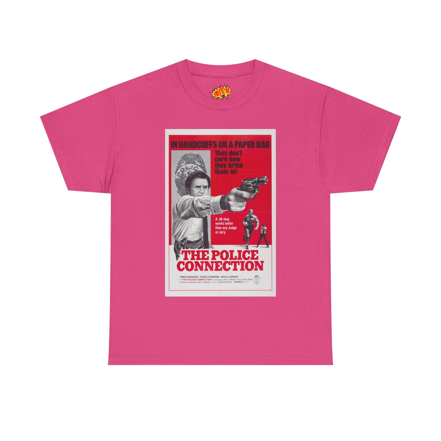 The Police Connection Movie Poster T-Shirt *Multiple Colors*