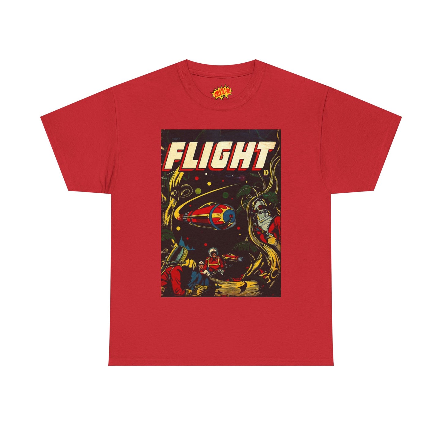 Captain Flight Comic Tee Shirt *Multiple Colors*