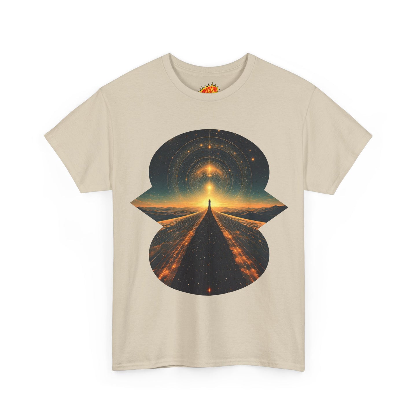 Cosmic Path Space Graphic Art Tee Shirt *Multiple Colors*