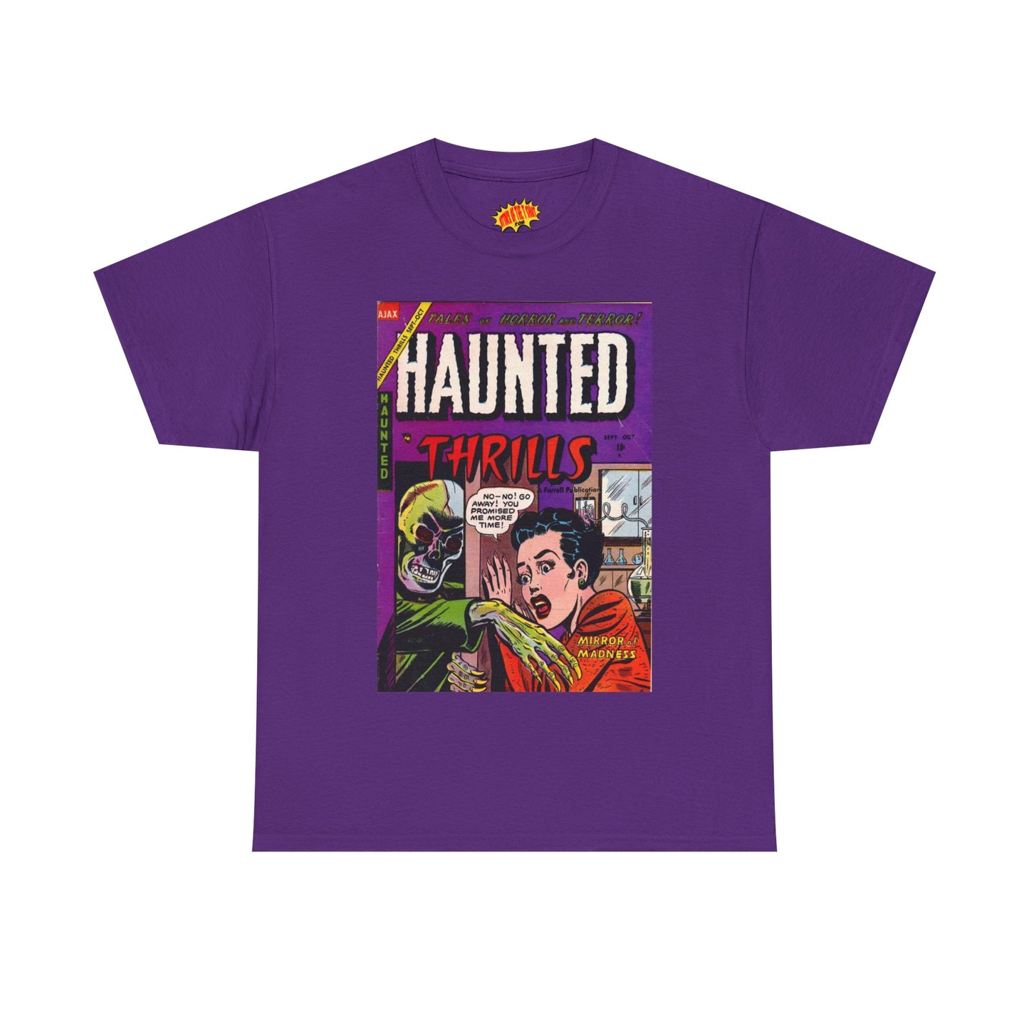 Haunted Thrills September - October Comic Tee Shirt *Multiple Colors*