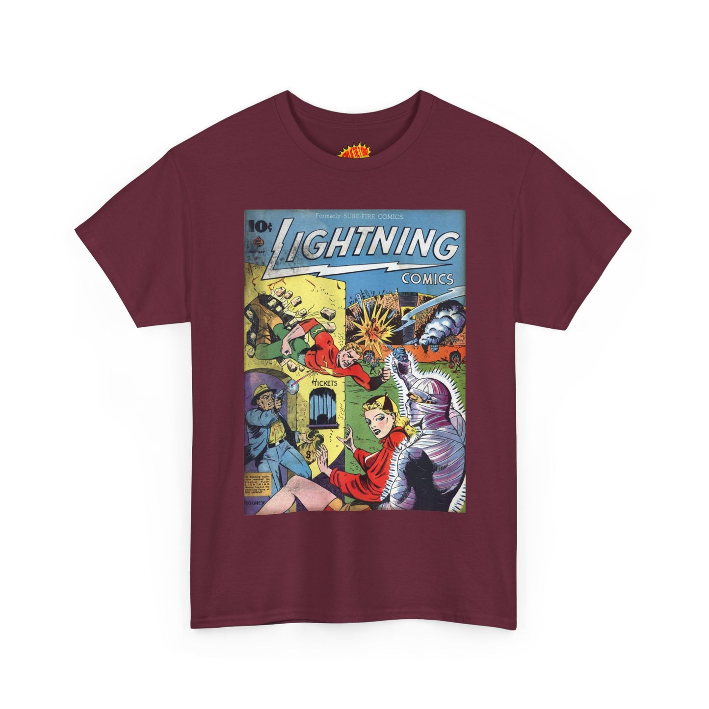 Lightning Comics February Comic Tee Shirt *Multiple Colors*