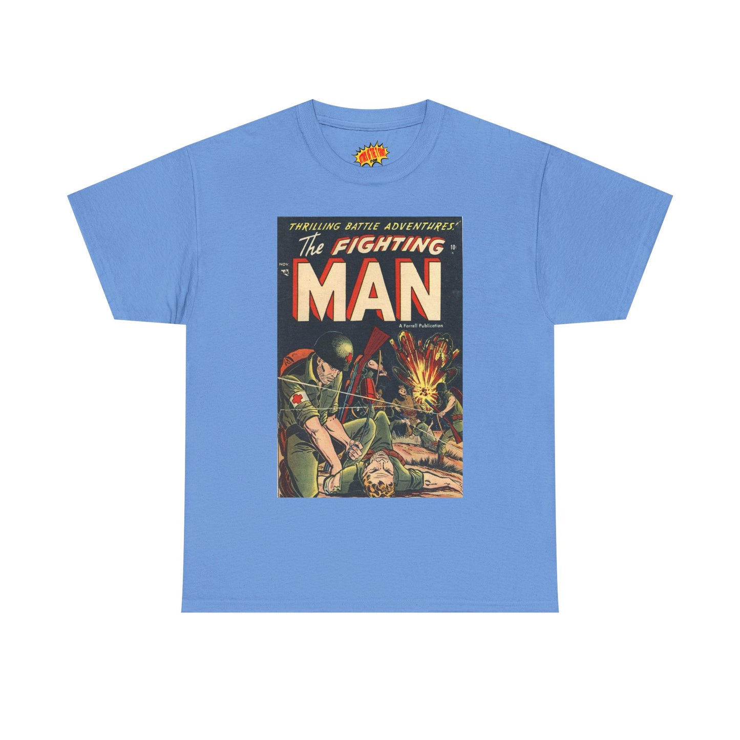 The Fighting Man November Comic Tee Shirt *Multiple Colors*