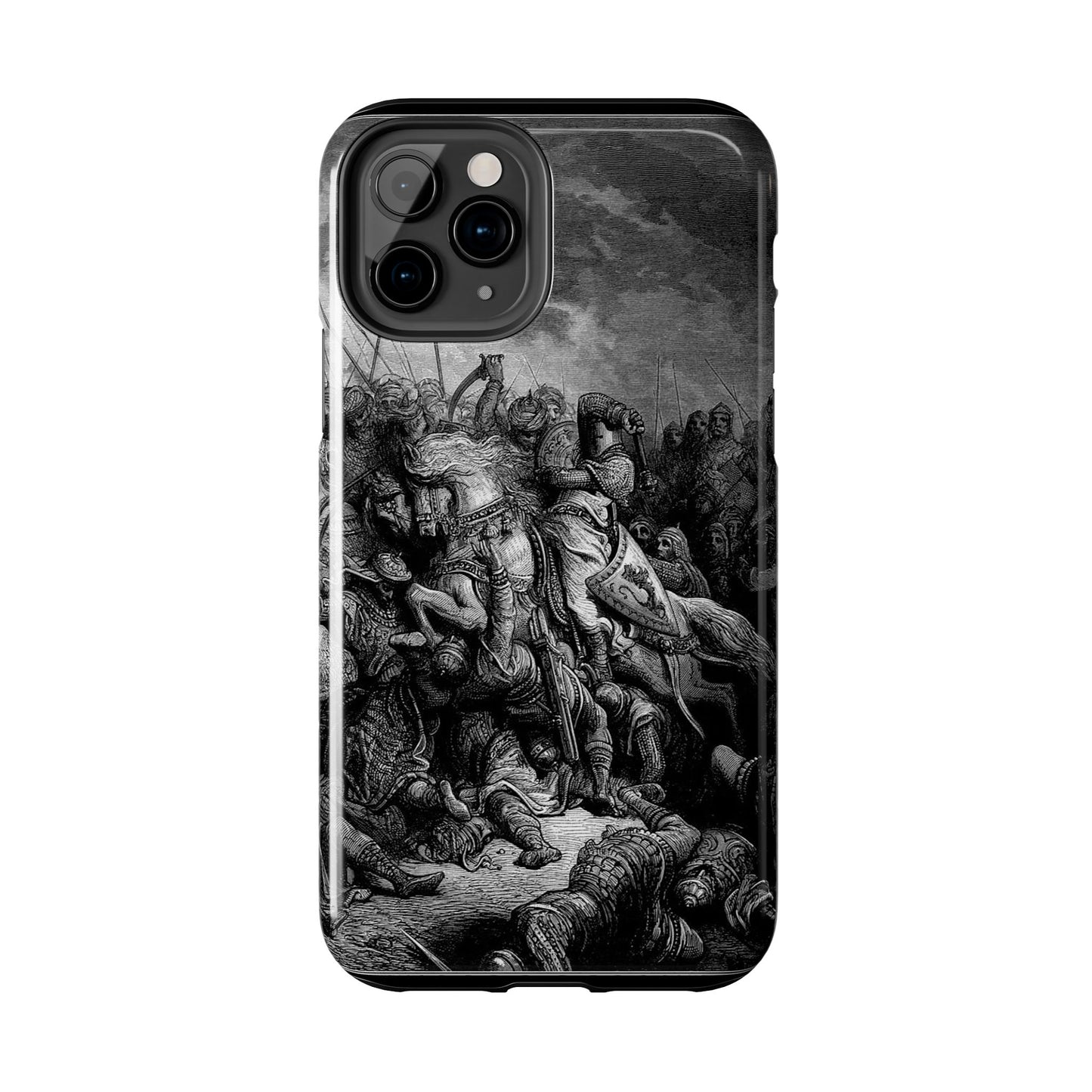Richard and Saladin by Gustave Dore iPhone Case *Many Sizes Available*