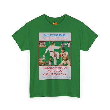 Magnificent Seven of Kung-Fu Movie Poster T-Shirt