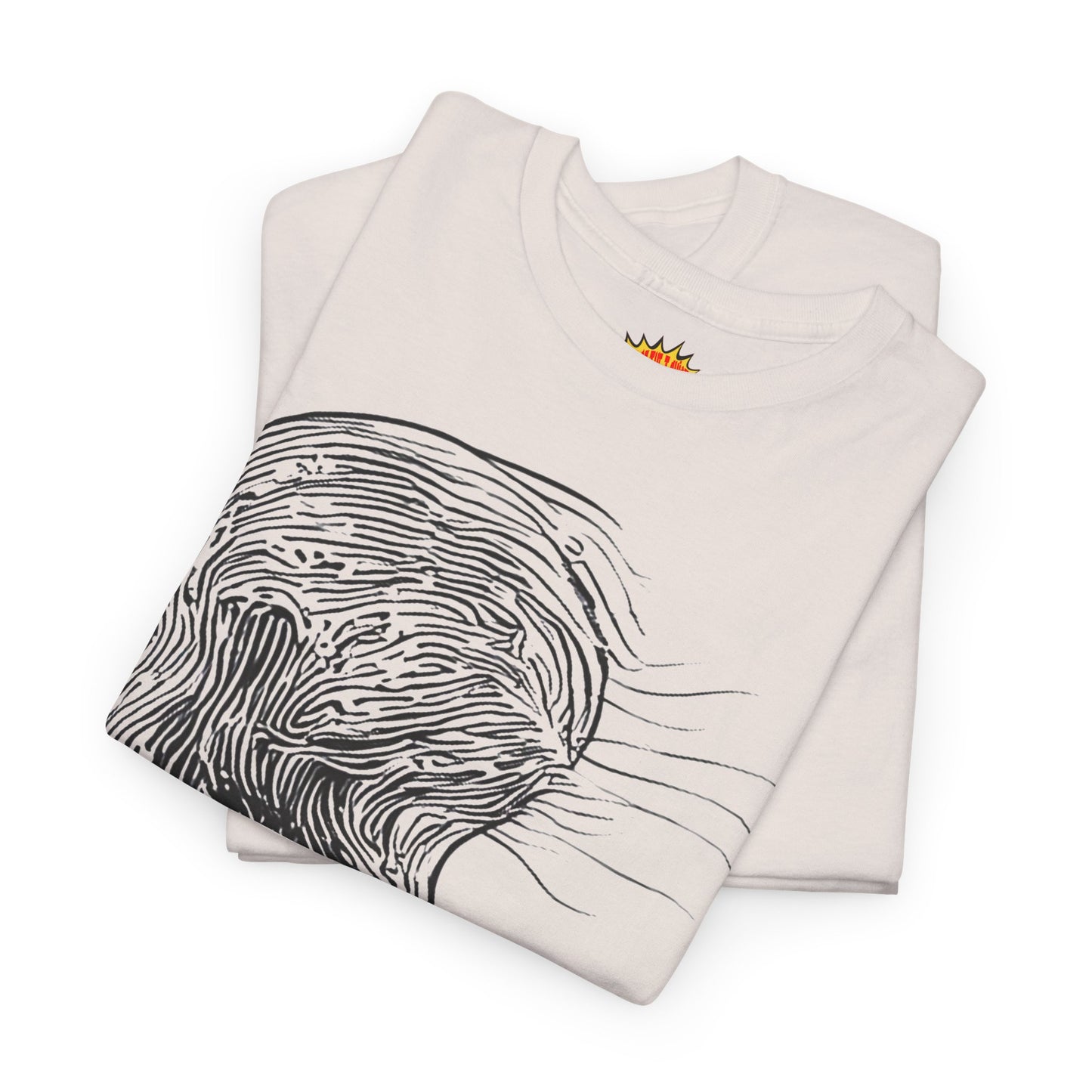 Face Silhouette Line Drawing Graphic Art Tee Shirt *Multiple Colors*