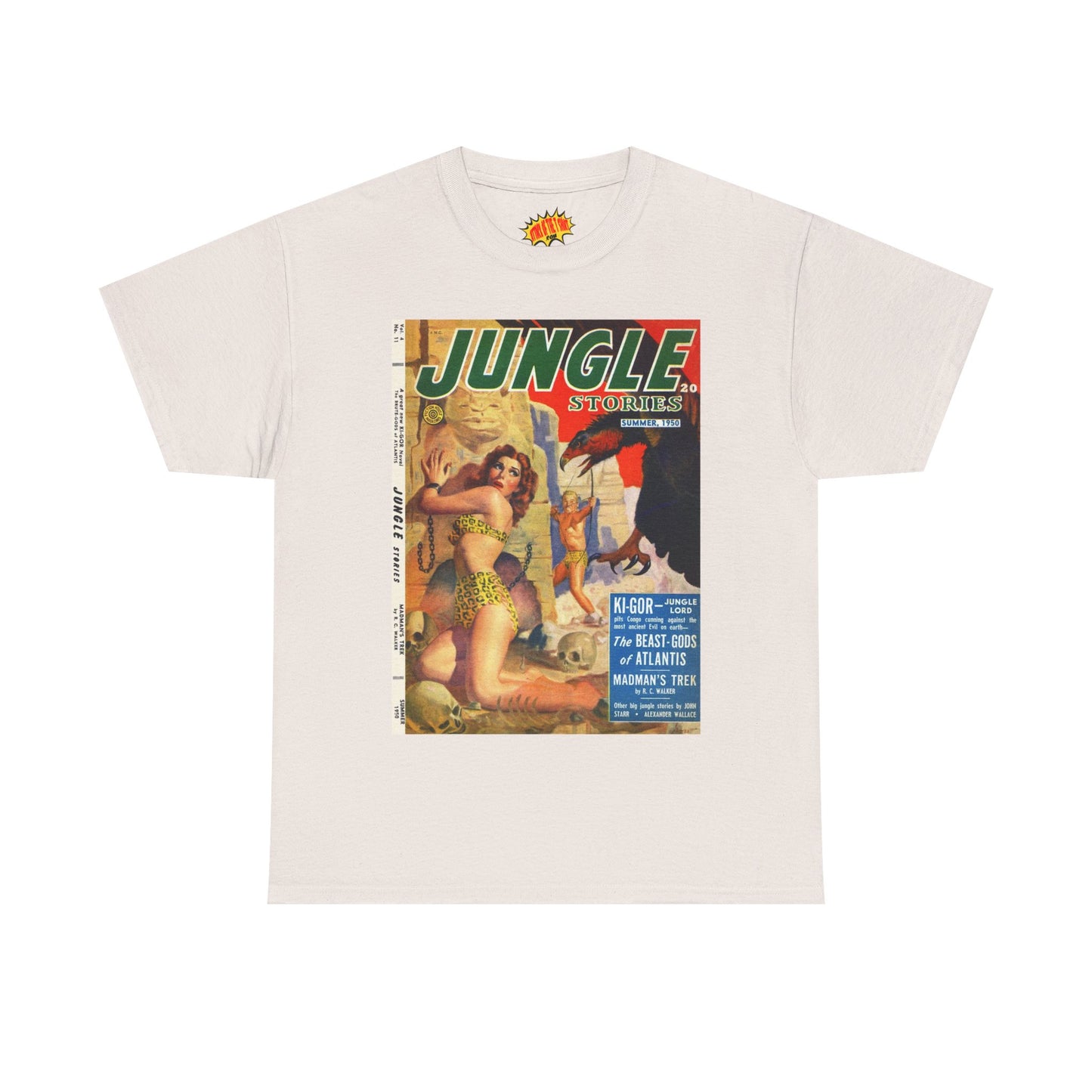 Jungle Stories Summer 1950 Comic Tee Shirt *Multiple Colors*