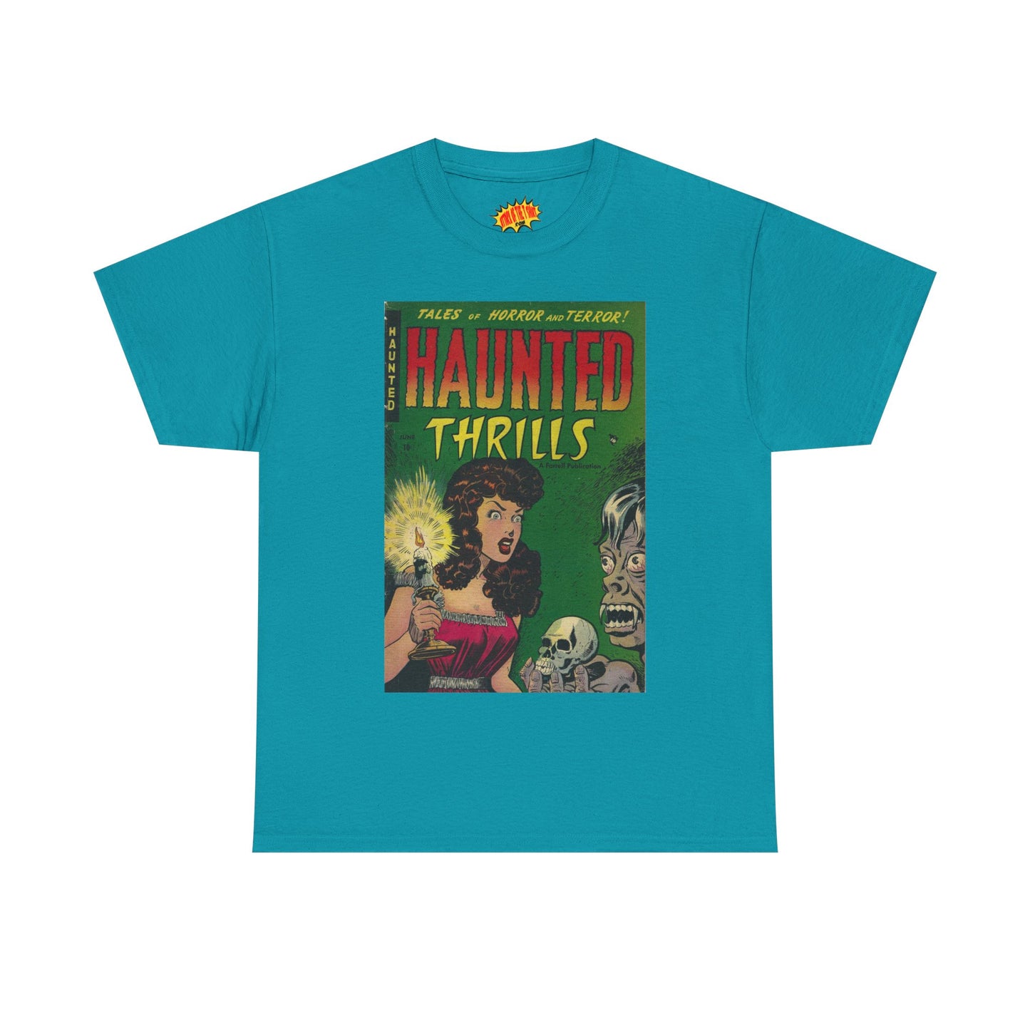 Haunted Thrills June Comic Tee Shirt *Multiple Colors*