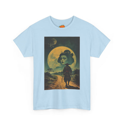 Samurai w/Double Moon Woman T-Shirt