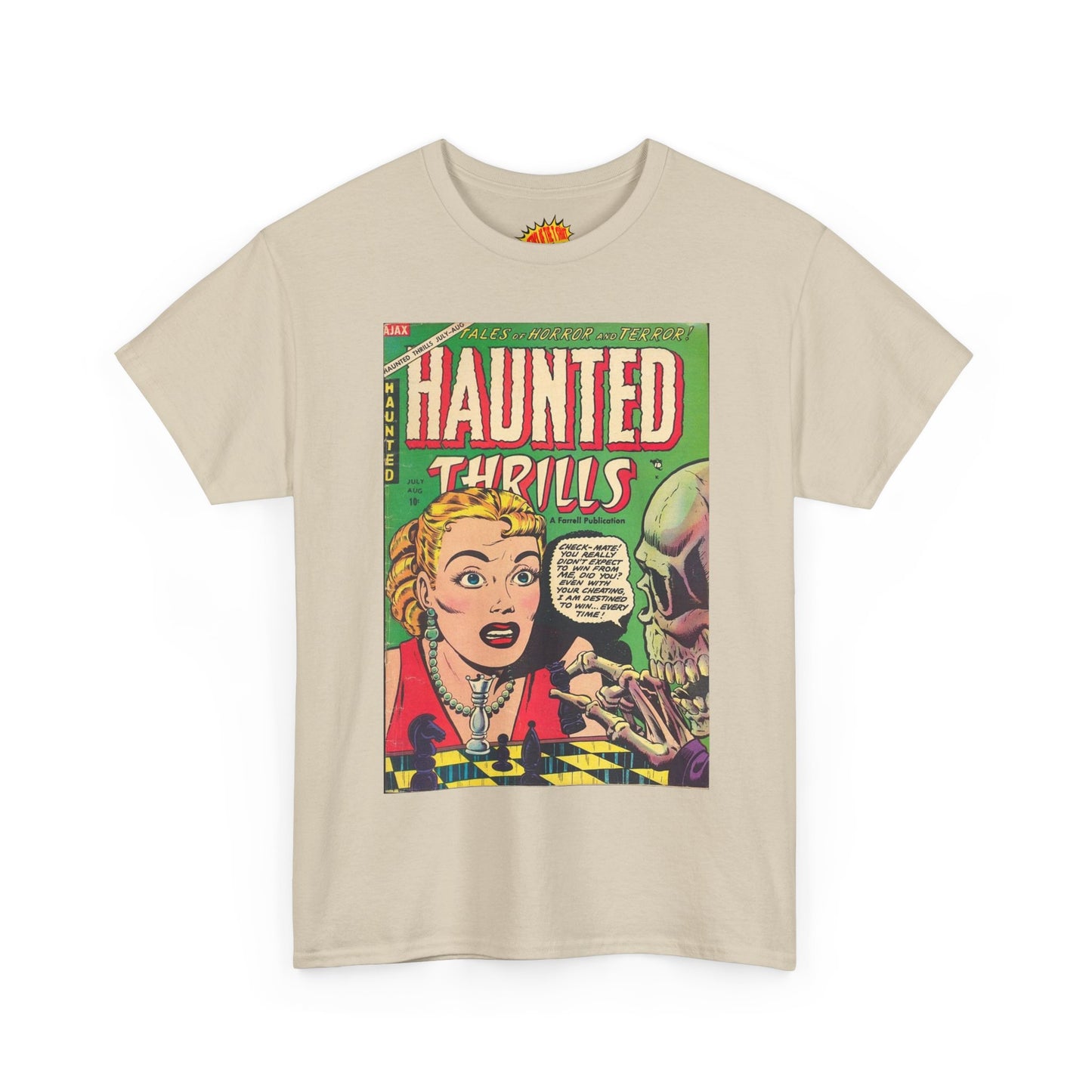 Haunted Thrills July - August Comic Tee Shirt *Multiple Colors*