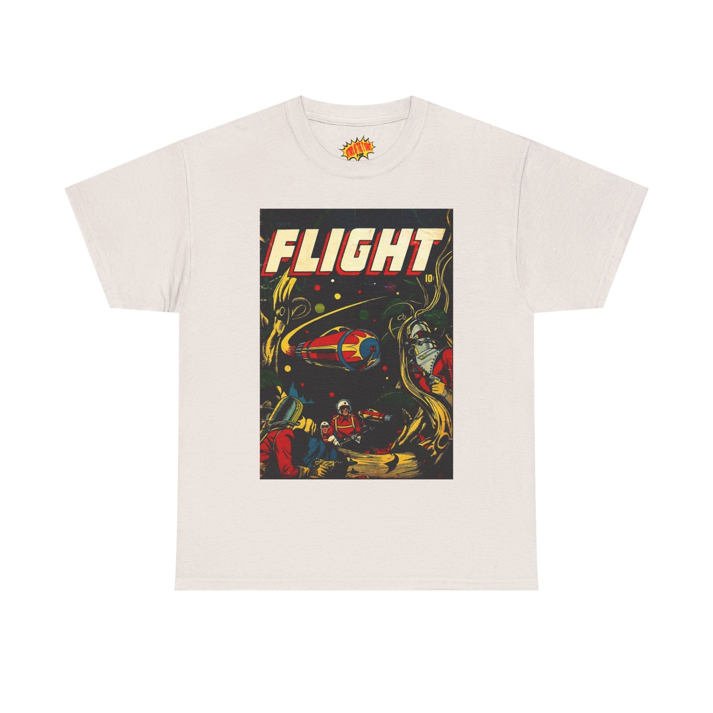 Captain Flight Comic Tee Shirt *Multiple Colors*