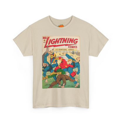 Lightning Comics Dec. Comic Tee Shirt