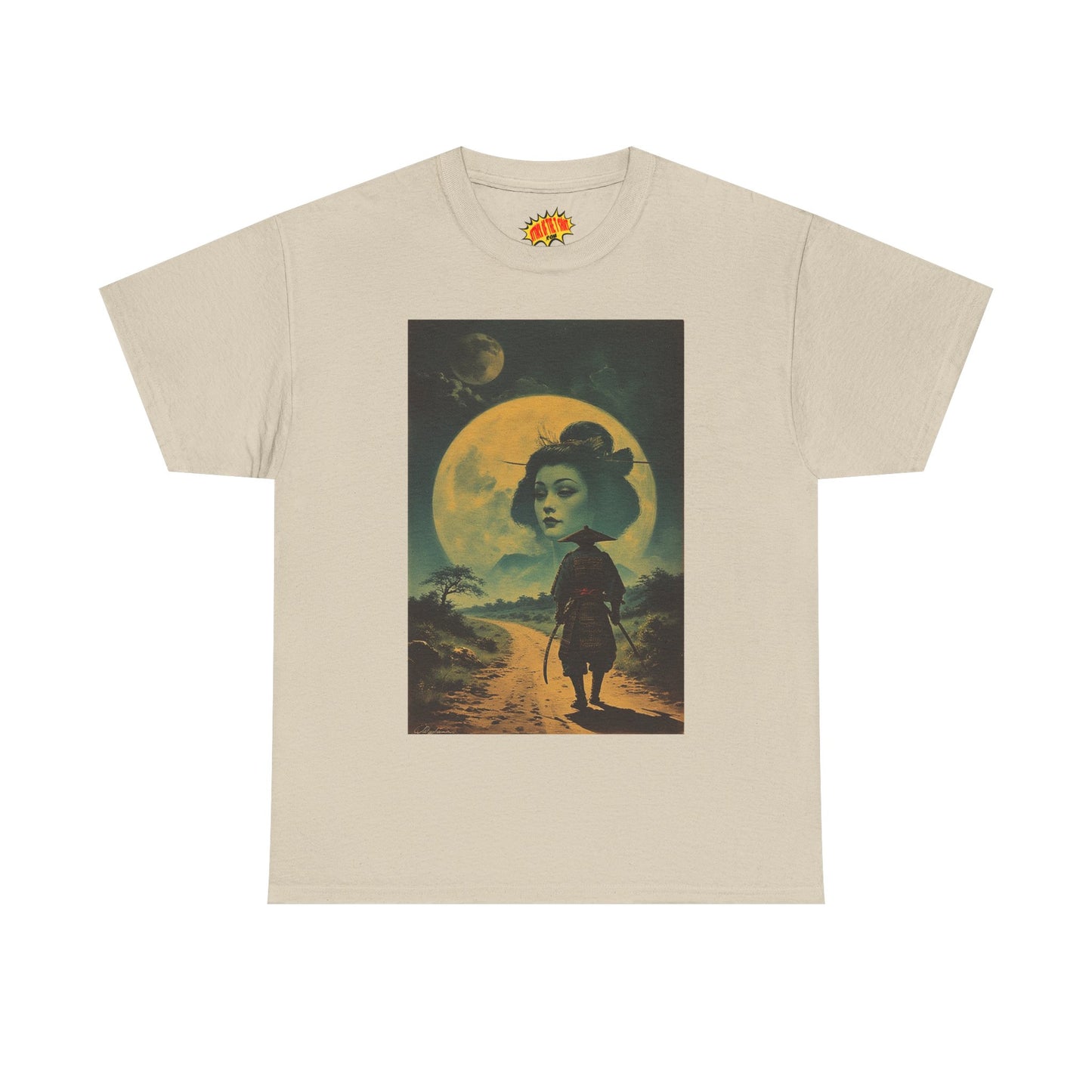 Samurai w/Double Moon Woman T-Shirt *Multiple Colors*