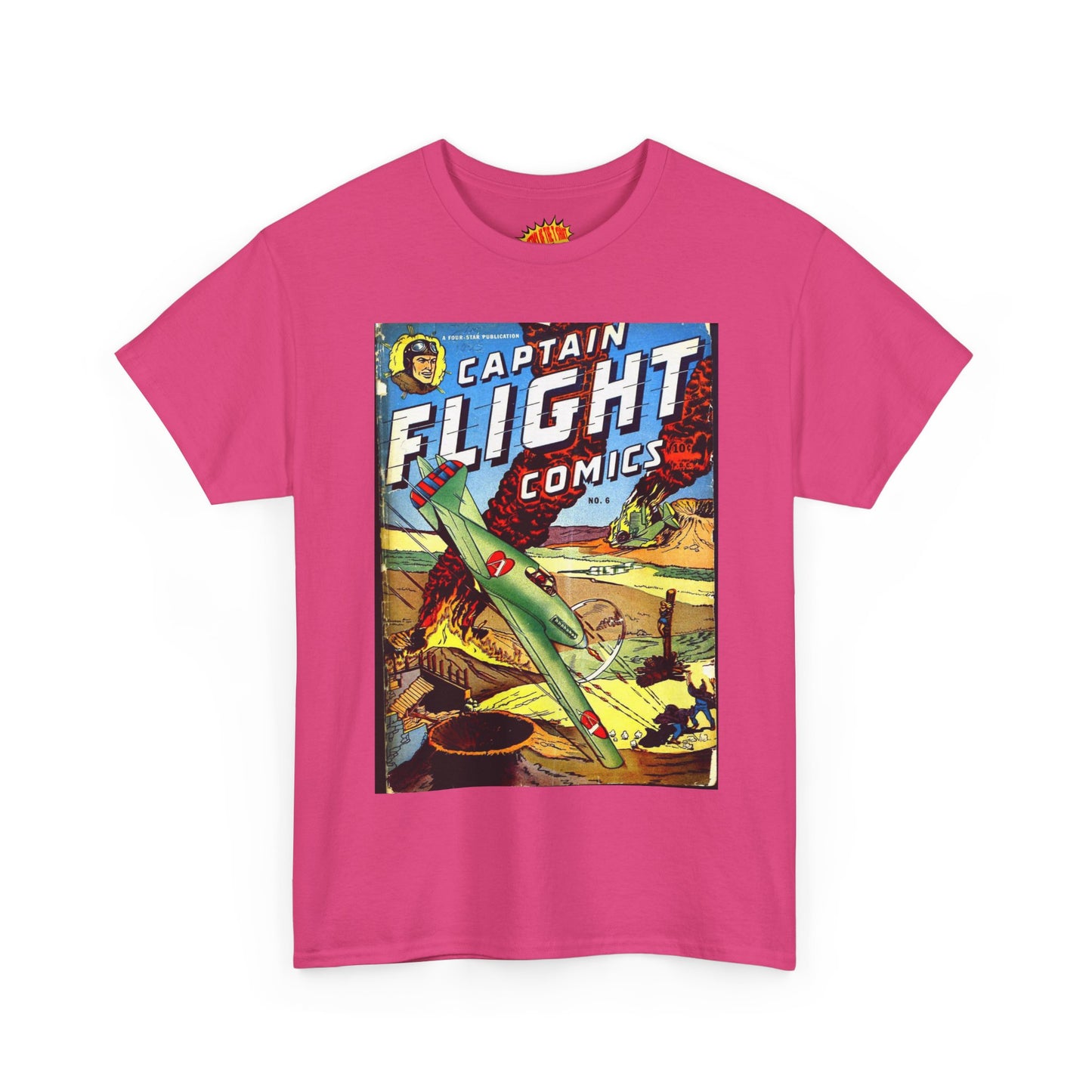 Captain Flight No. 6 Comic Tee Shirt *Multiple Colors*