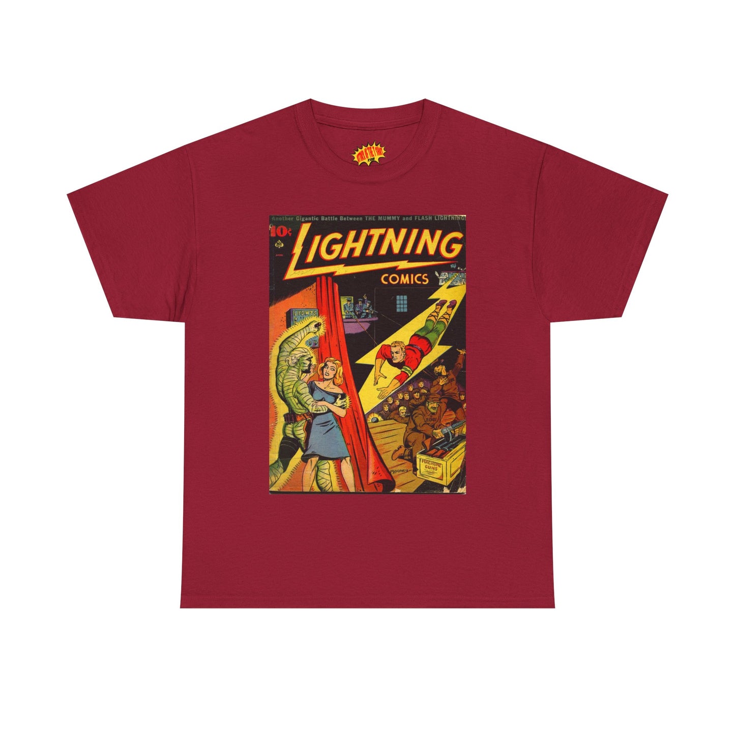 Lightning Comics April Comic Tee Shirt *Multiple Colors*