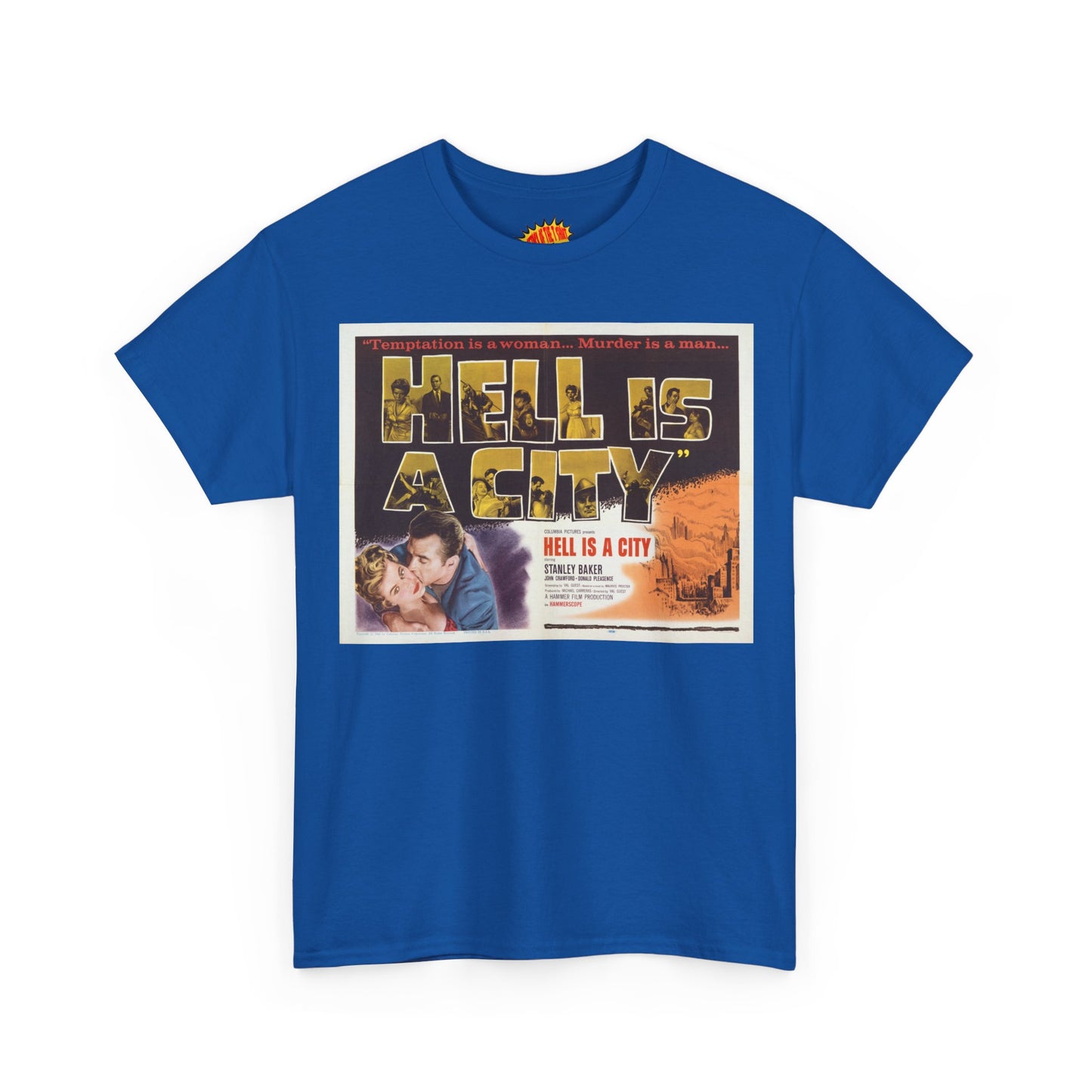 Hell is a City Movie Poster T-Shirt *Multiple Colors*