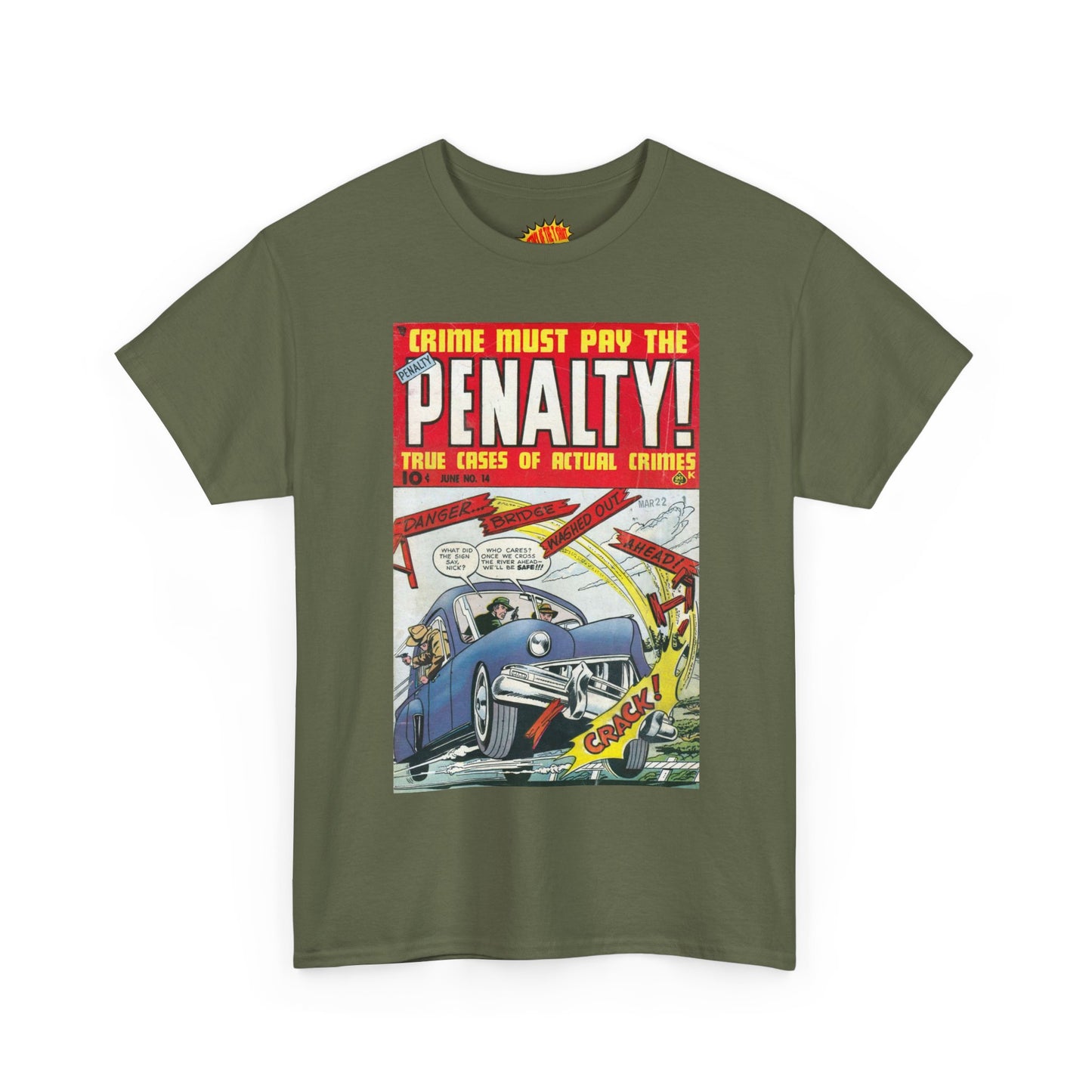 Penalty! No. 14 Comic Tee Shirt *Multiple Colors*