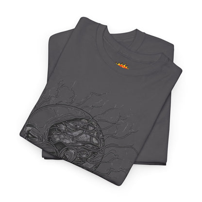 Anatomy Line Drawing Face Graphic Art Tee Shirt