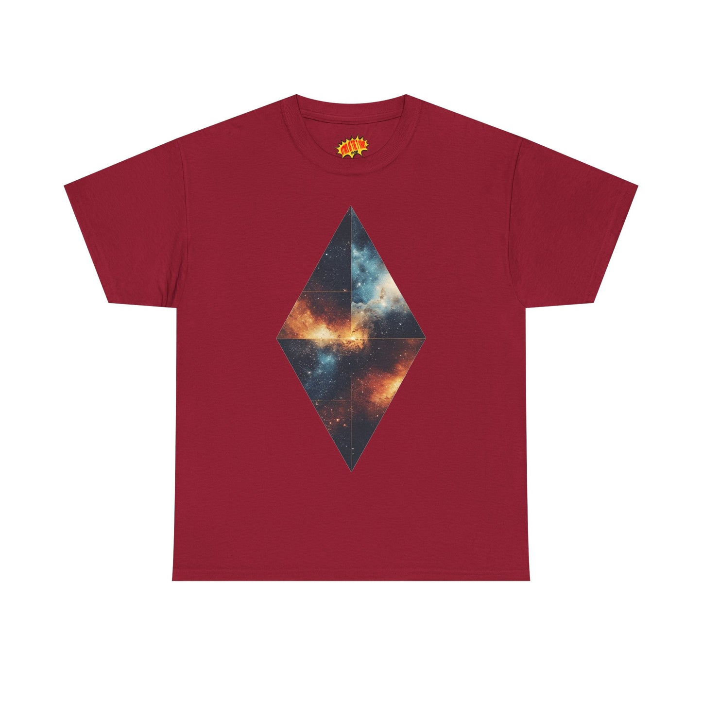 Diamond Shape Nebula Graphic Space Art Tee Shirt *Multiple Colors*