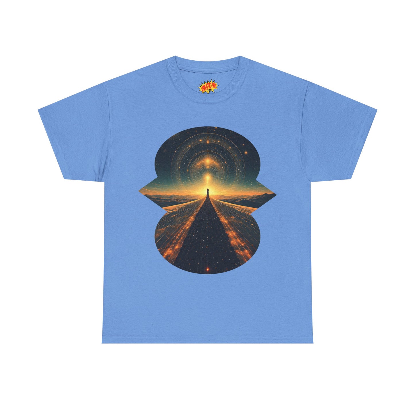 Cosmic Path Space Graphic Art Tee Shirt *Multiple Colors*