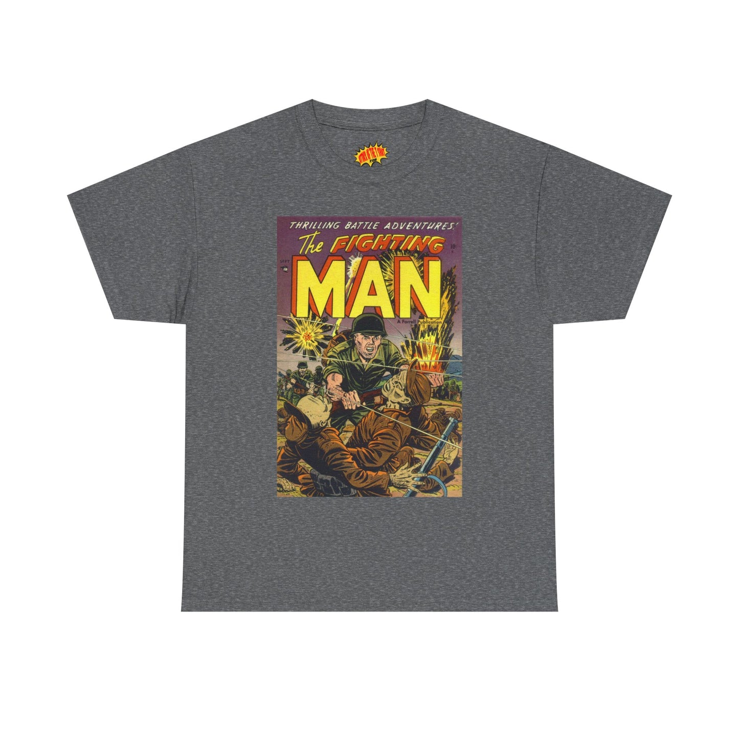 The Fighting Man September Comic Tee Shirt *Multiple Colors*