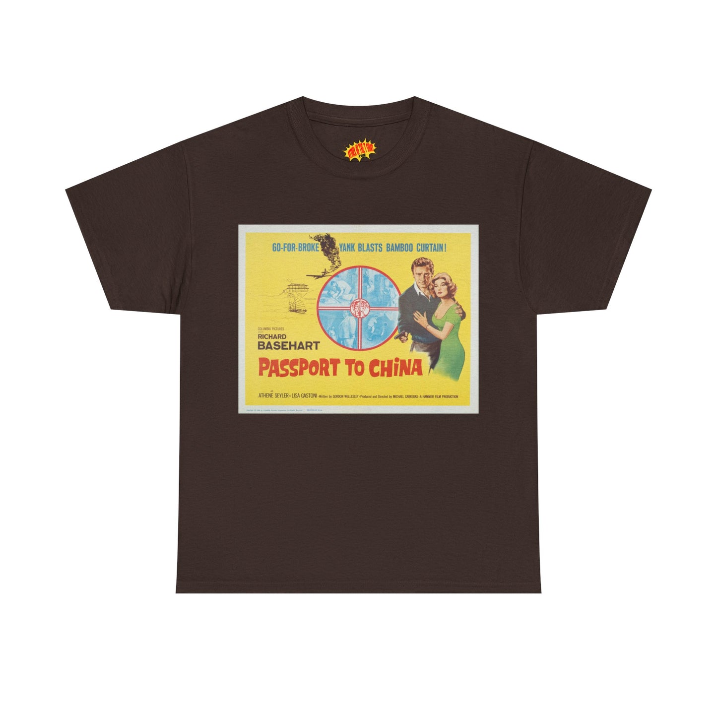 Passport to China Movie Poster T-Shirt *Multiple Colors*