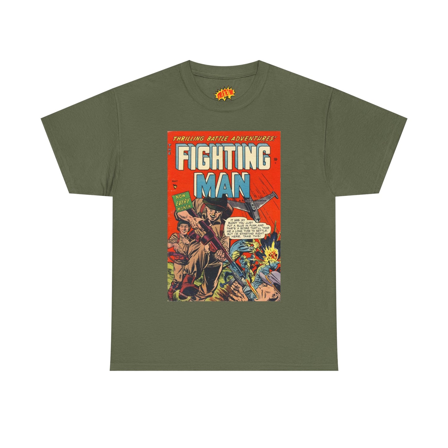 The Fighting Man May Comic Tee Shirt *Multiple Colors*