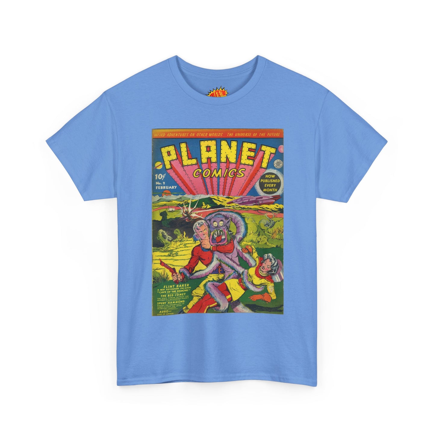 Planet Comics #2 - Heavy Cotton Tee *Light Colors*