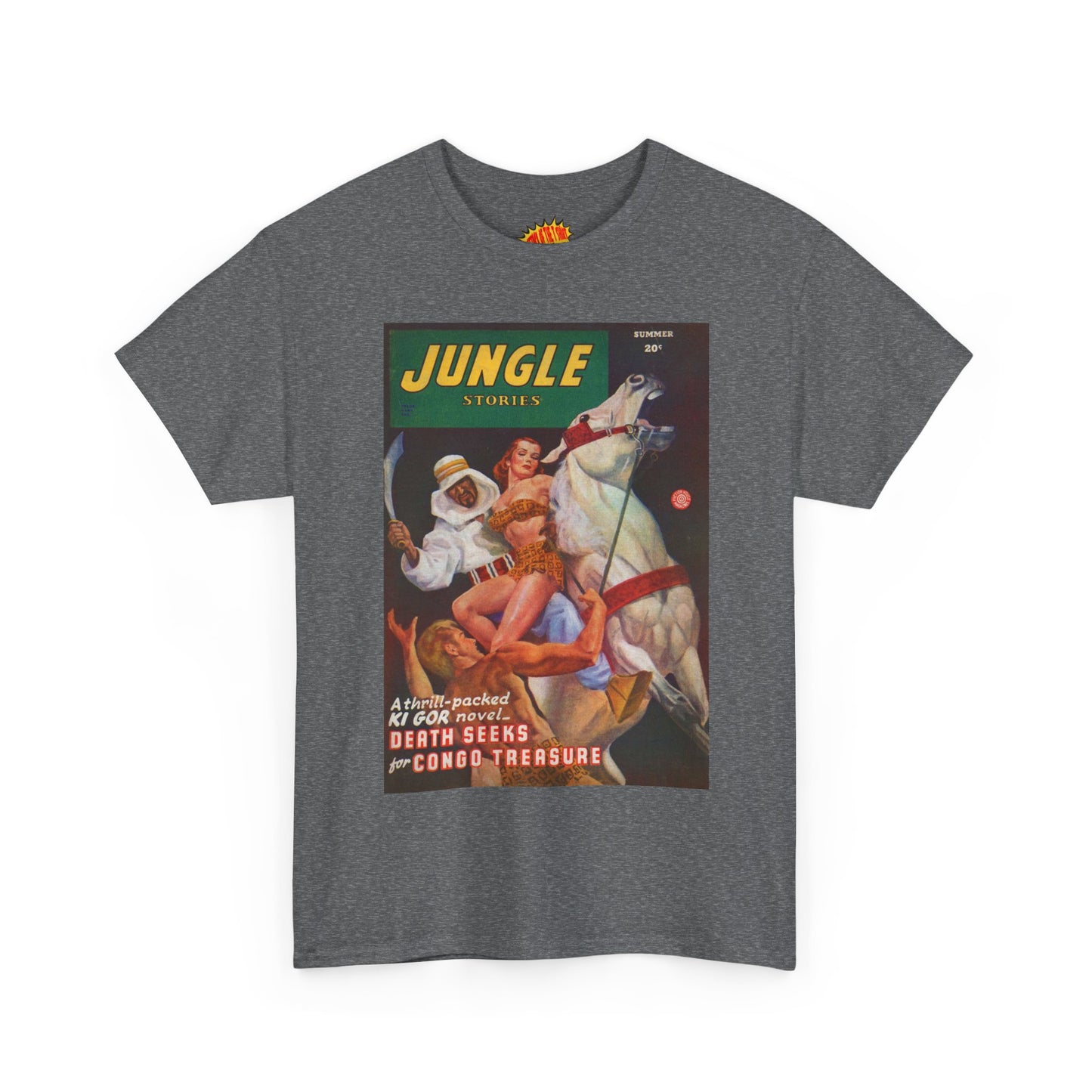 Jungle Stories Summer Comic Tee Shirt *Multiple Colors*