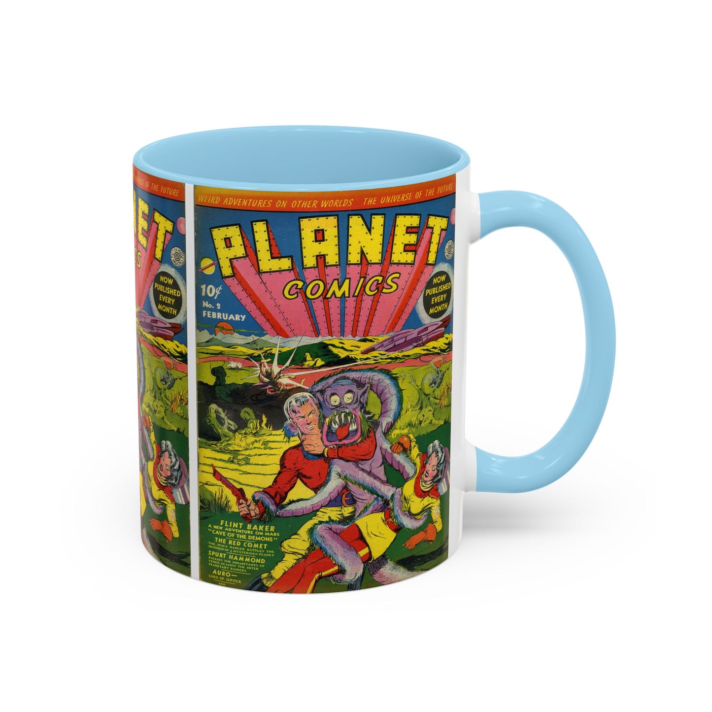 Planet Comics #2 Mug, 11oz