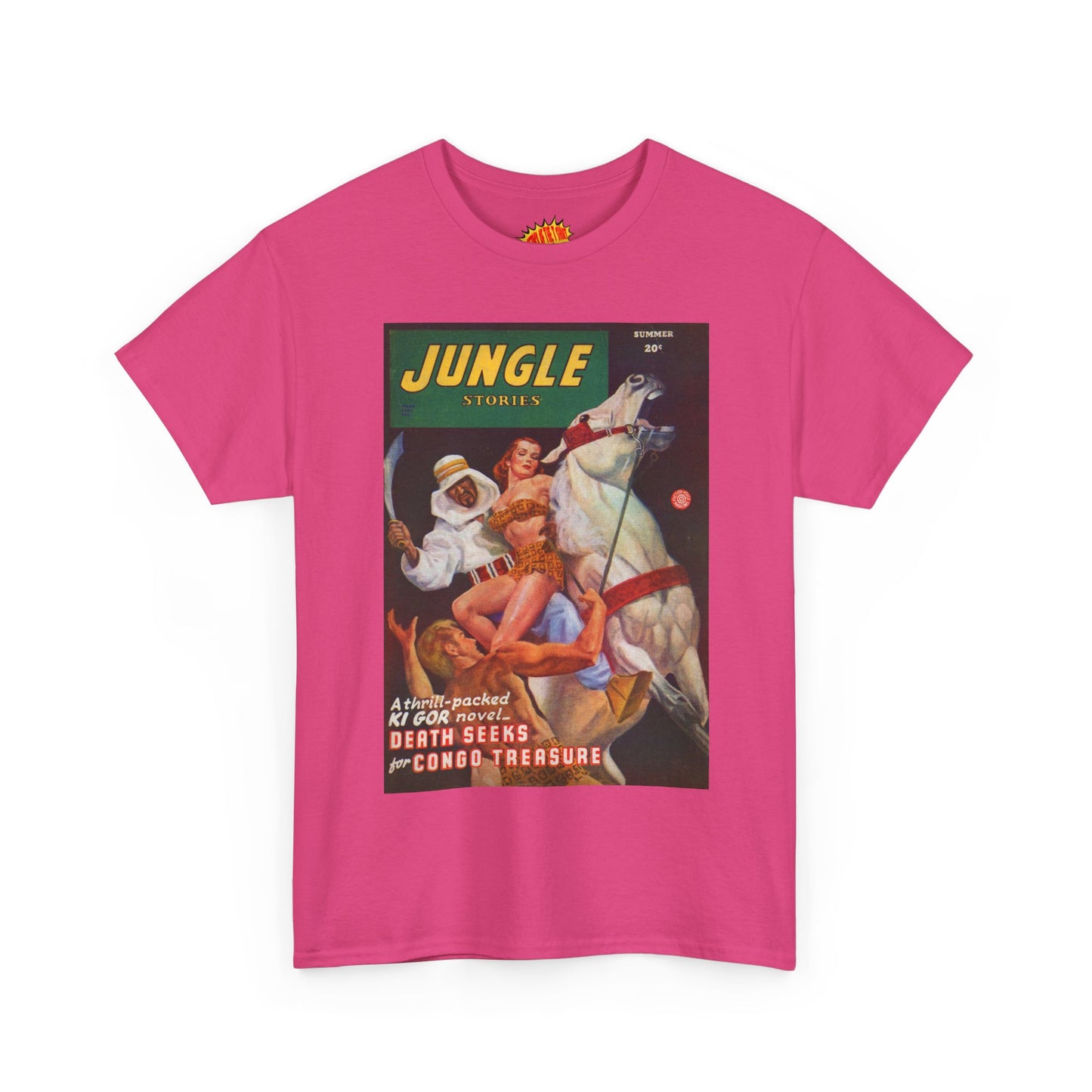 Jungle Stories Summer Comic Tee Shirt *Multiple Colors*