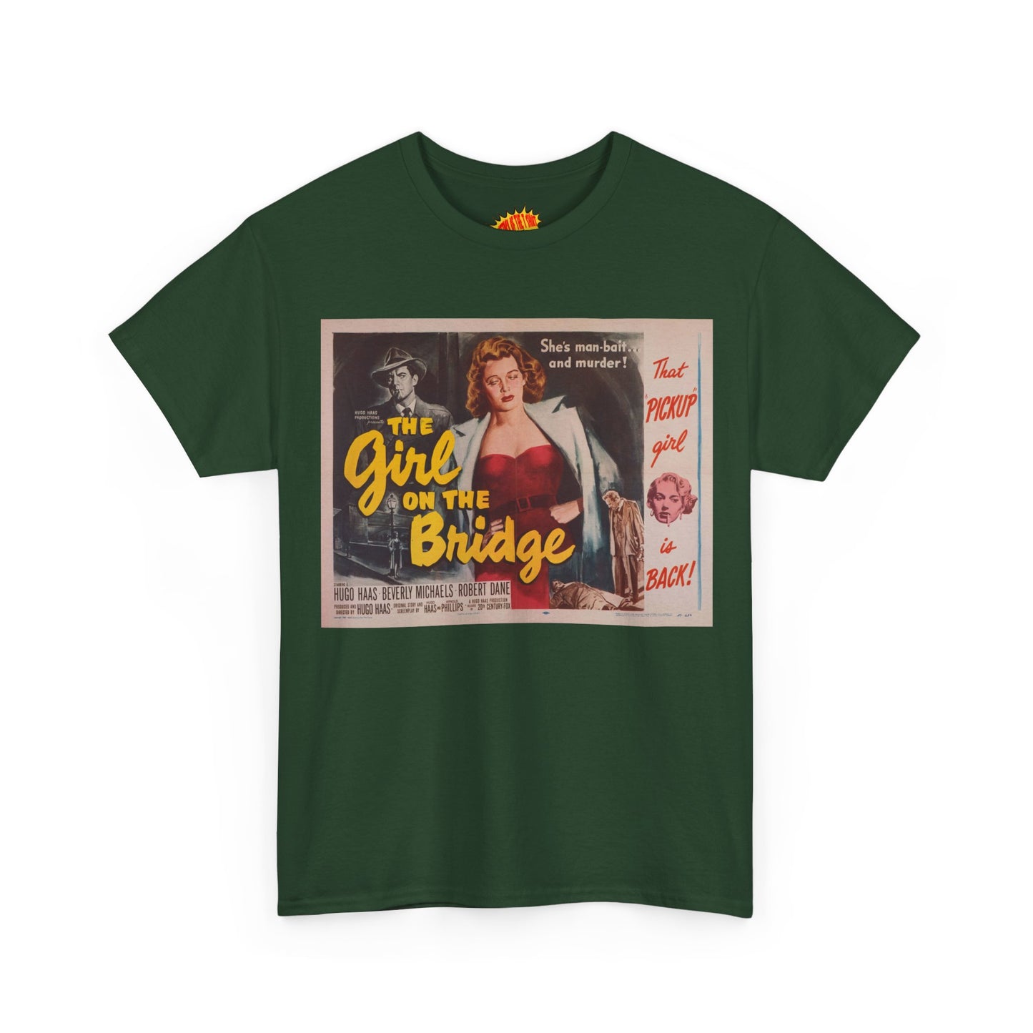 The Girl on the Bridge Movie Poster T-Shirt *Multiple Colors*