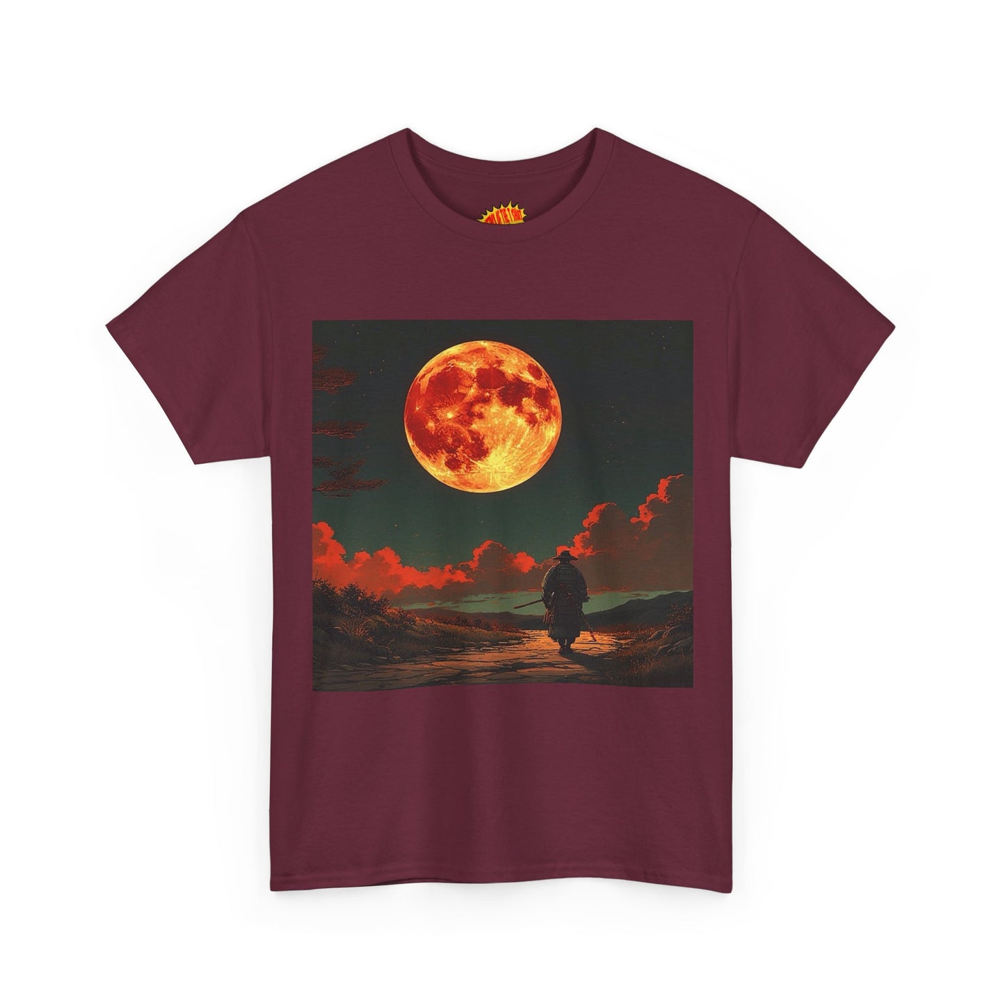 Samurai Blood Moon T-Shirt *Multiple Colors*