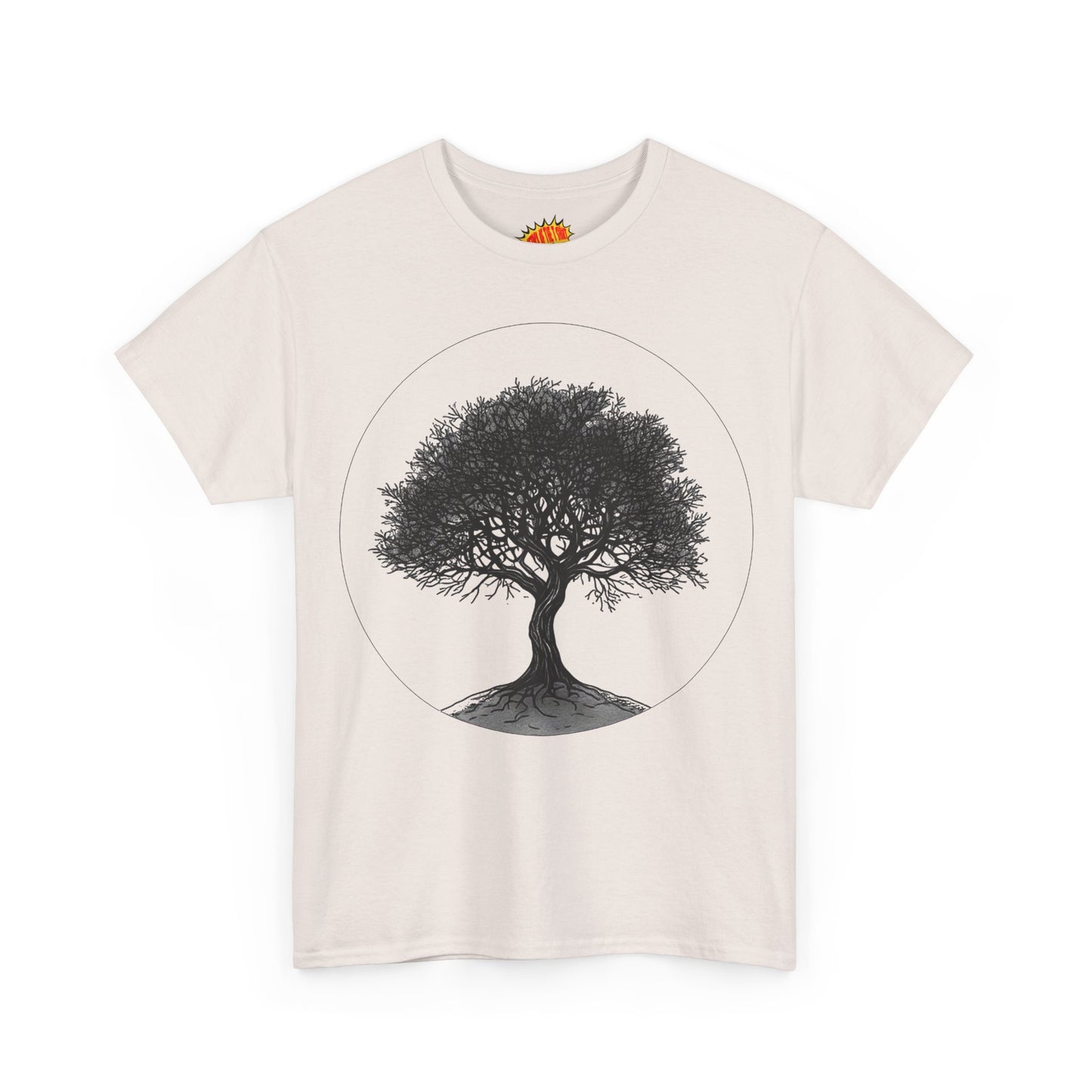 Circle Tree Sketch Drawing Graphic Art Tee Shirt *Multiple Colors*